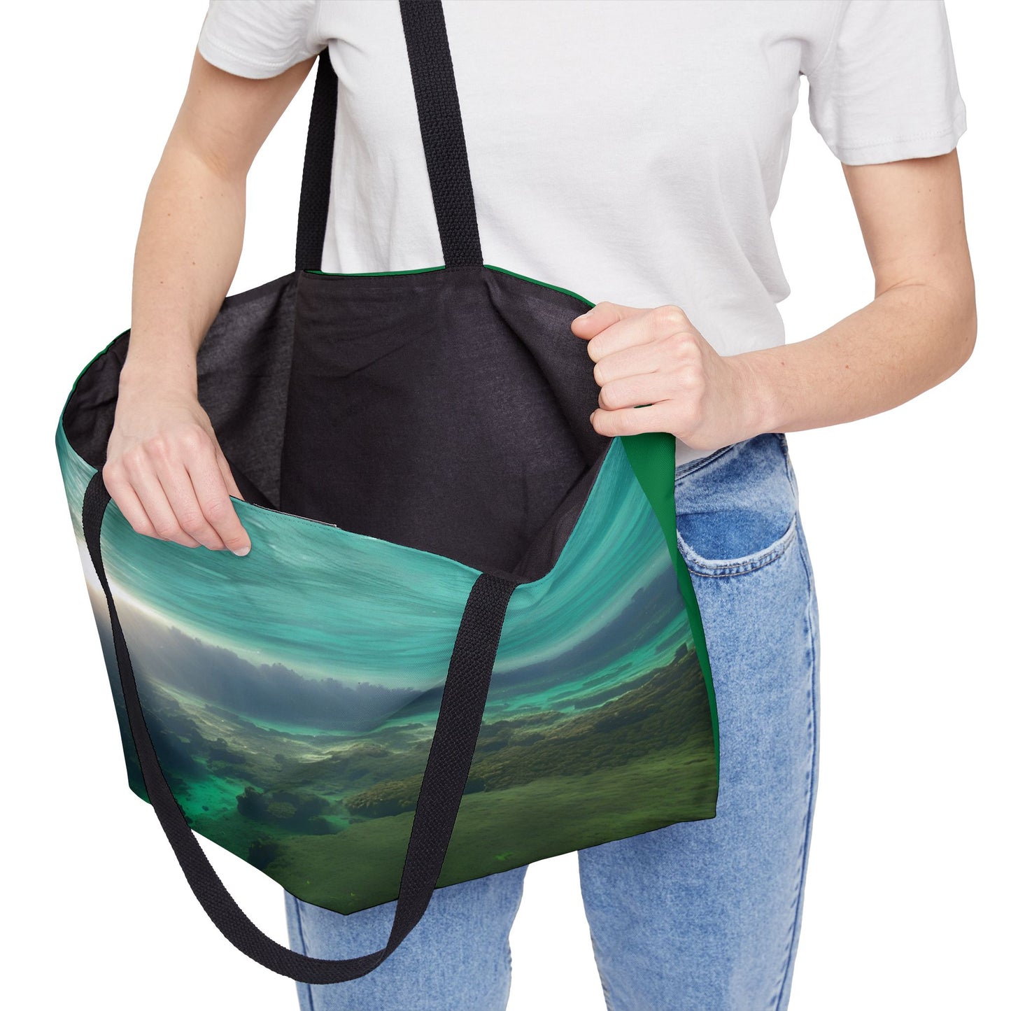 Under The Sea Weekender Tote Bag (SP Photography Collection) GREEN