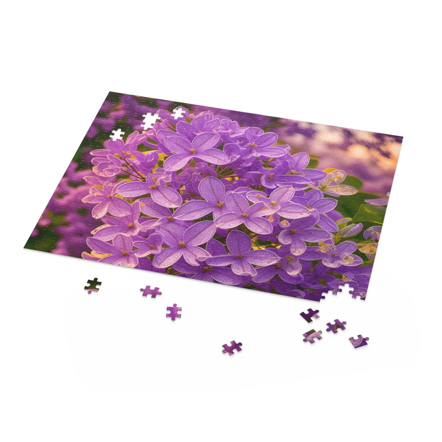 Purple Lilac Puzzle (SP Photography Collection) (120, 252, 500-Piece)