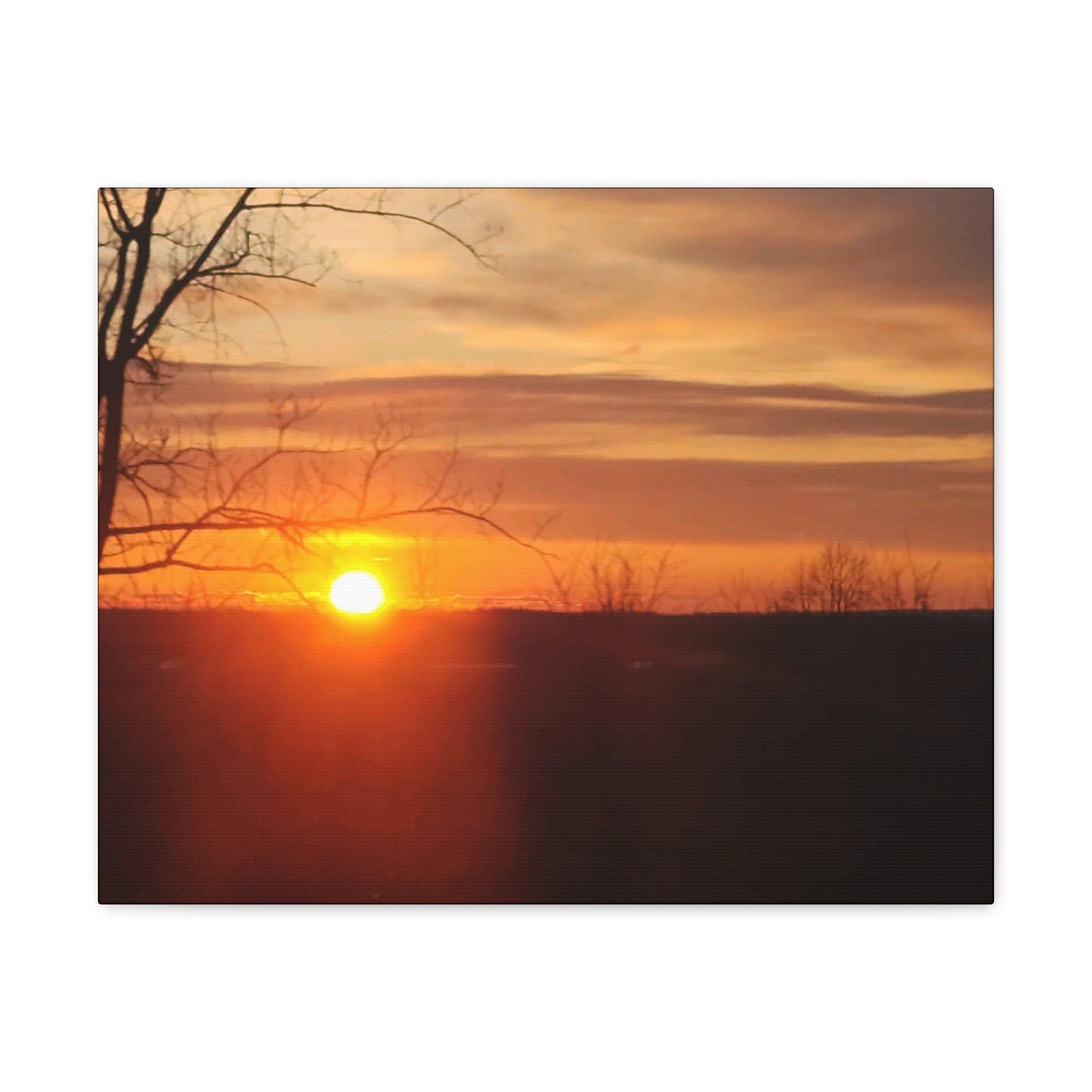 Bright Sunset Gallery Canvas Wrap (B & J Collections)