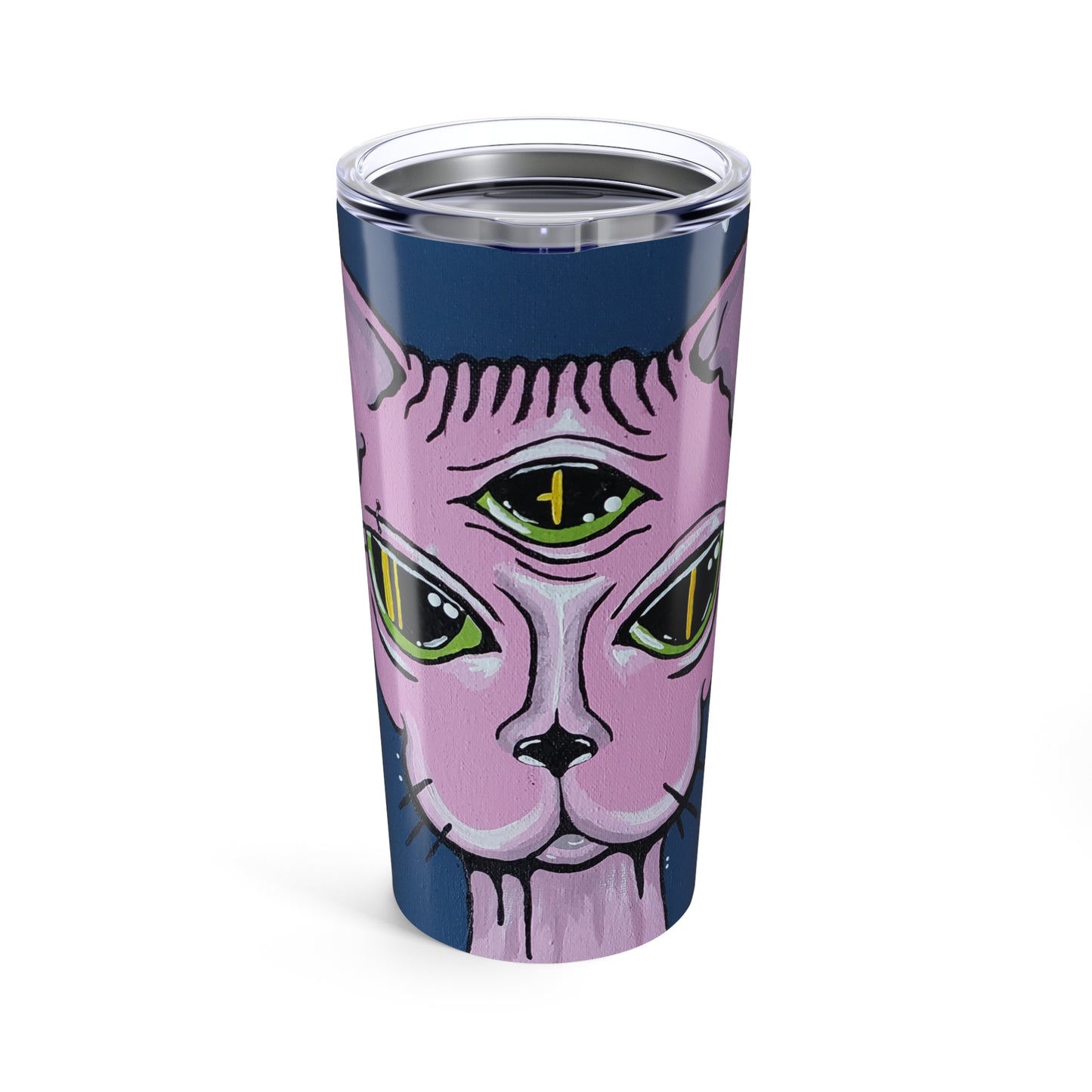 Madame Feline Tumbler 20oz (Peculiar Paintings Collection)