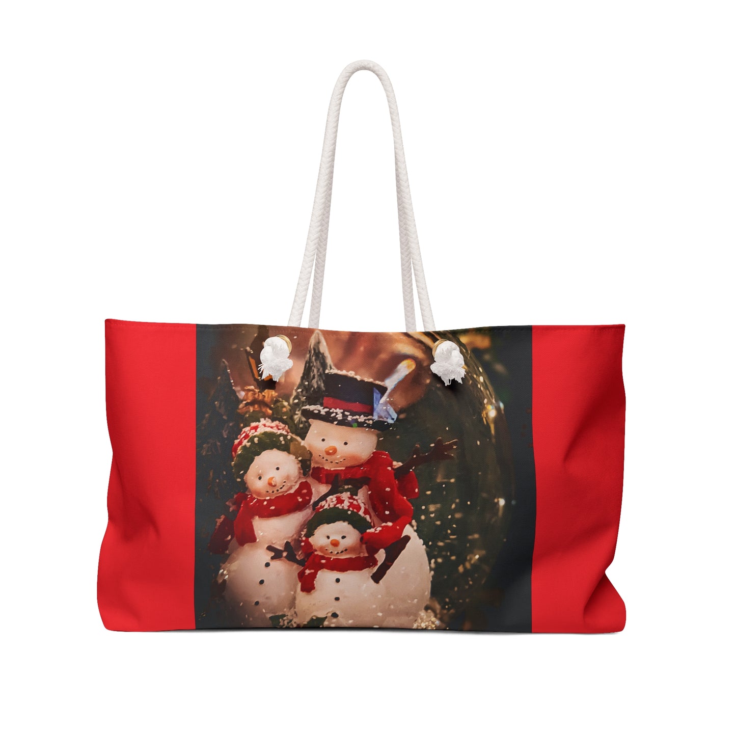 Snow Globe Weekender Bag (SP Photography) RED