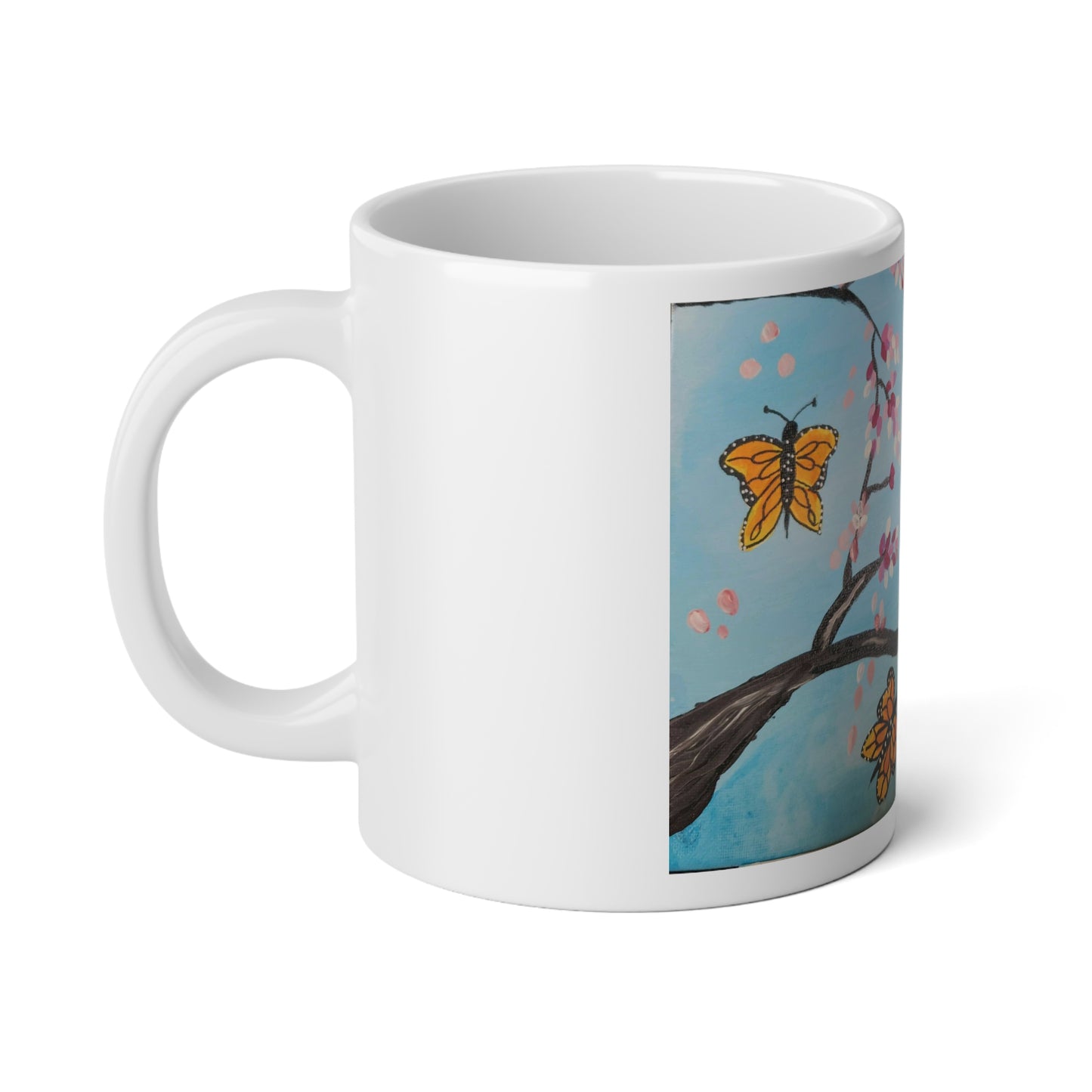 Monarchs Play Jumbo Mug, 20oz (Brookson Collection)