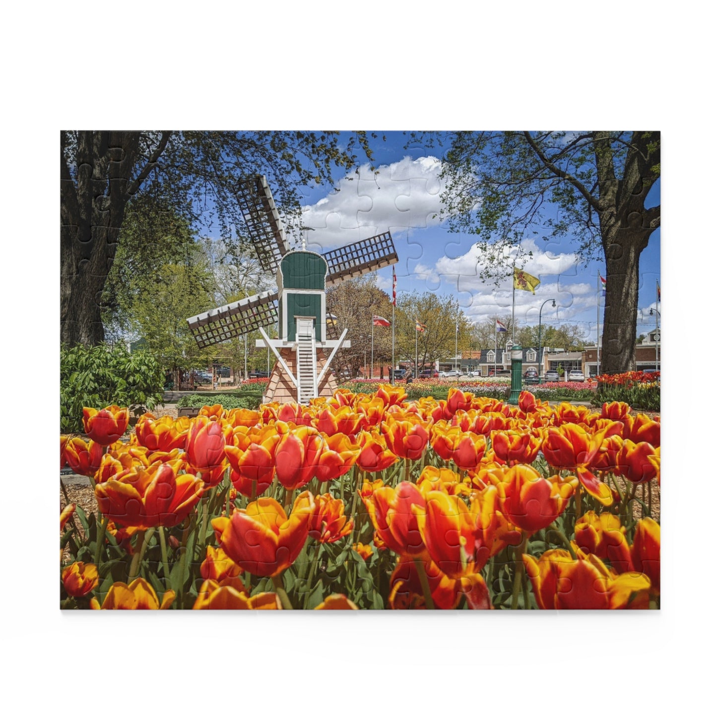 Windmill Garden Puzzle (SP Photography Collection) (120, 252, 500-Piece)