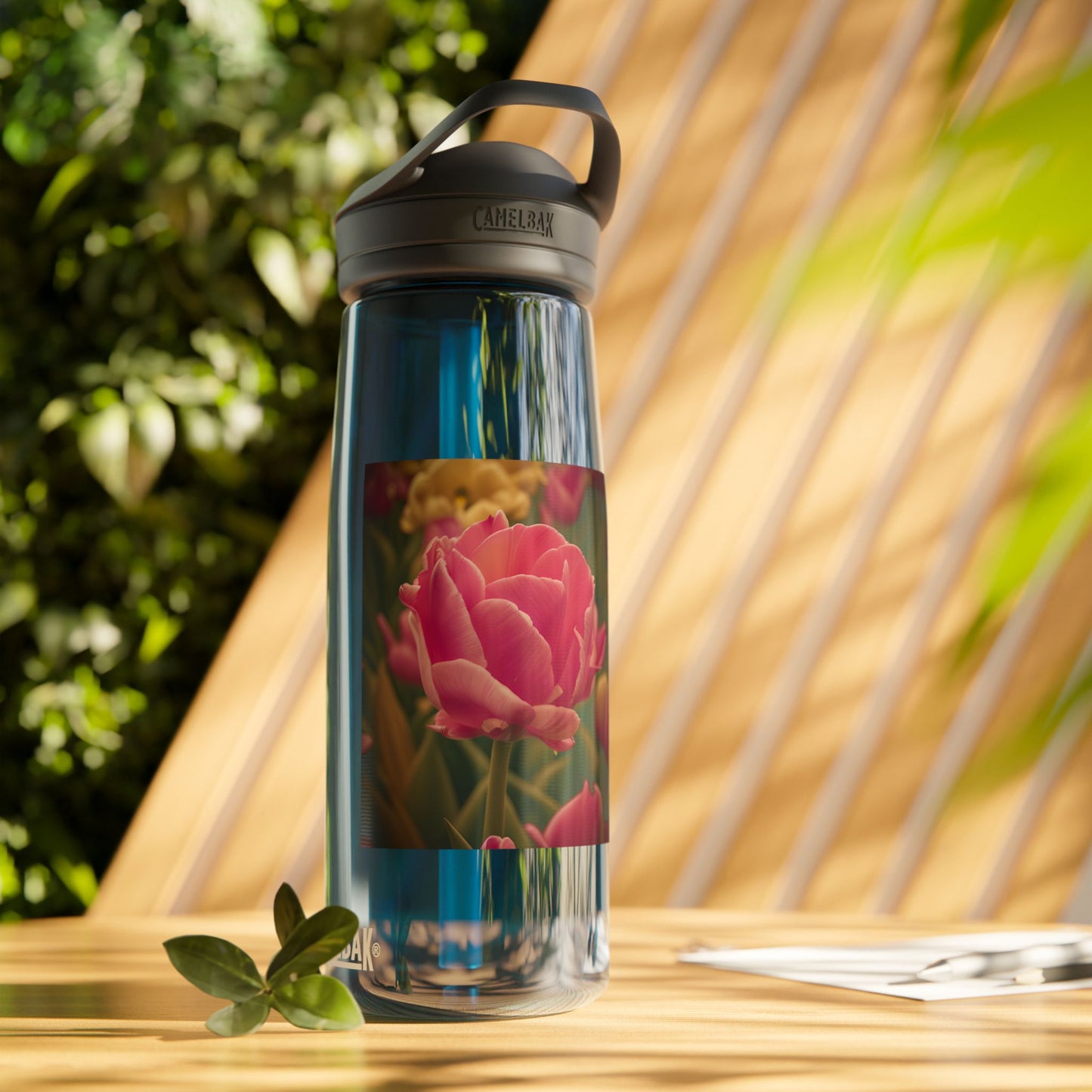 Pink Buttercup CamelBak Eddy® Water Bottle, 25oz (SP Photography Collection)