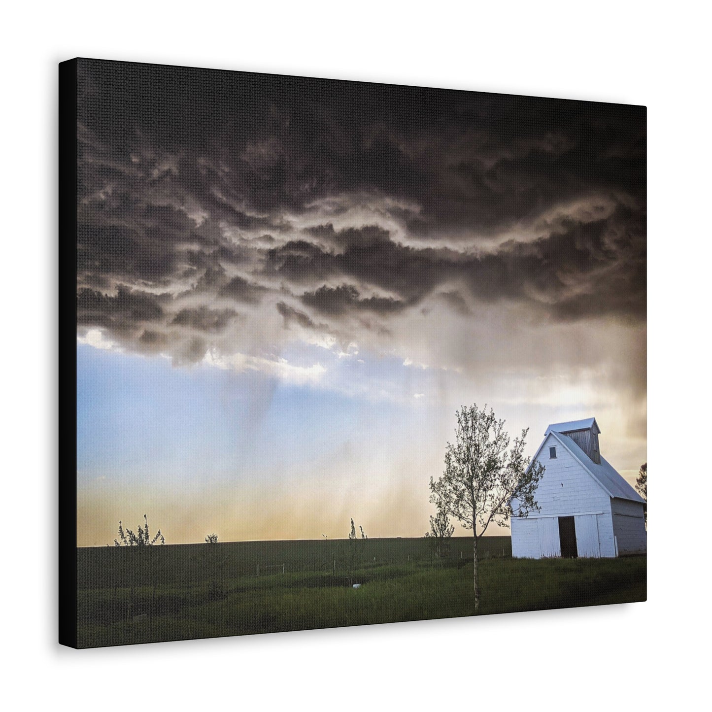 Cloudy Barn Wrap Canvas (SP Photography Collection)