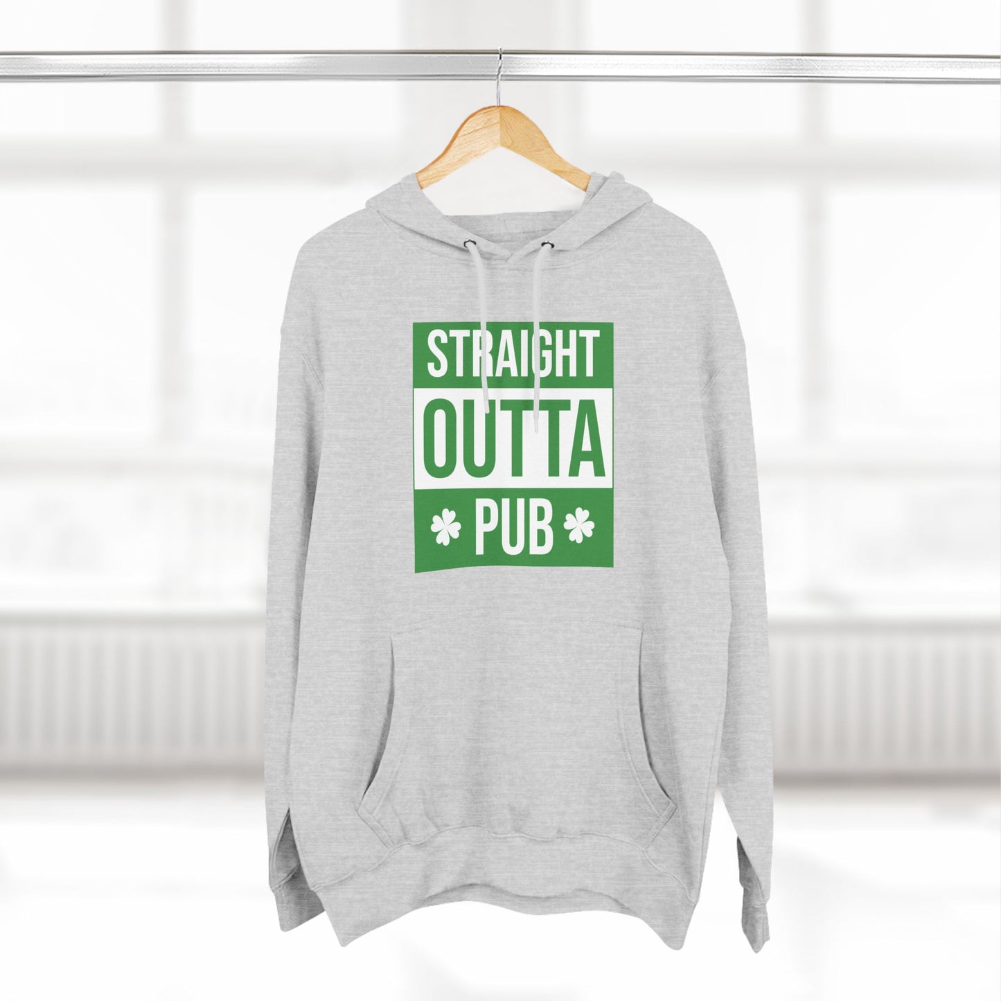 Pub Three-Panel Fleece Hoodie ( B & J Collections)