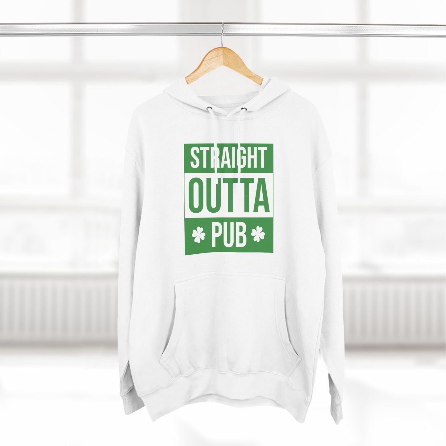 Pub Three-Panel Fleece Hoodie ( B & J Collections)