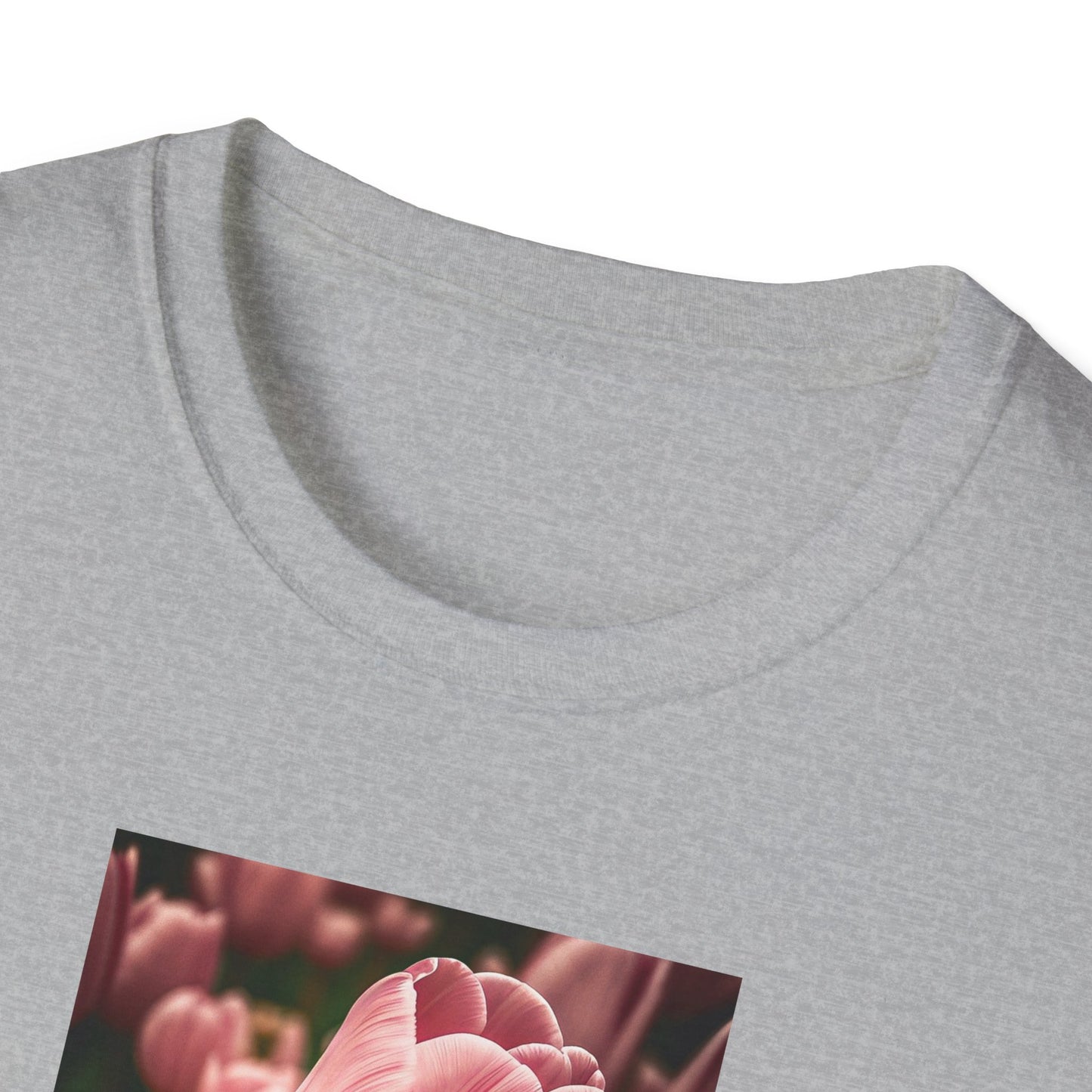 Pink Tulip Unisex Soft-style T-Shirt (SP Photography Collection)