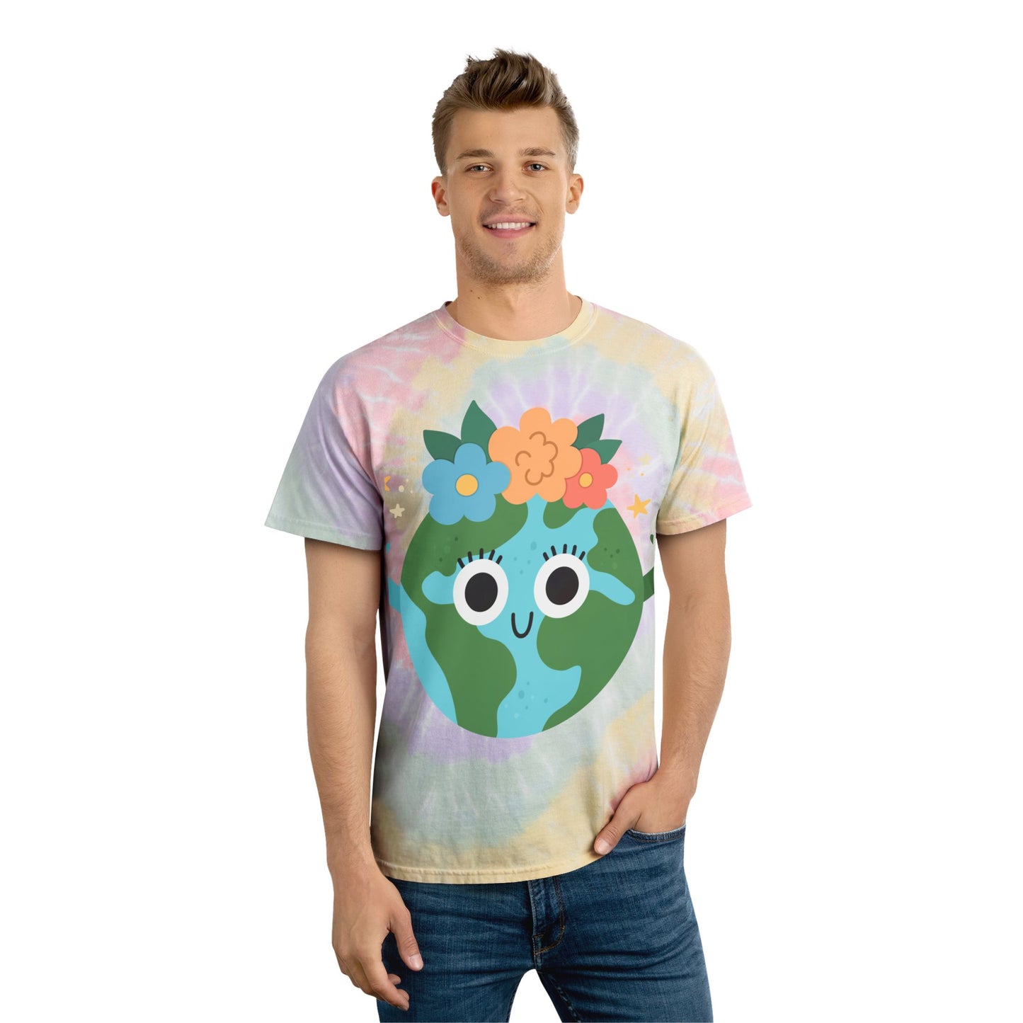 Tye-Dye Tee, Graphic Tee (B & J Collections)