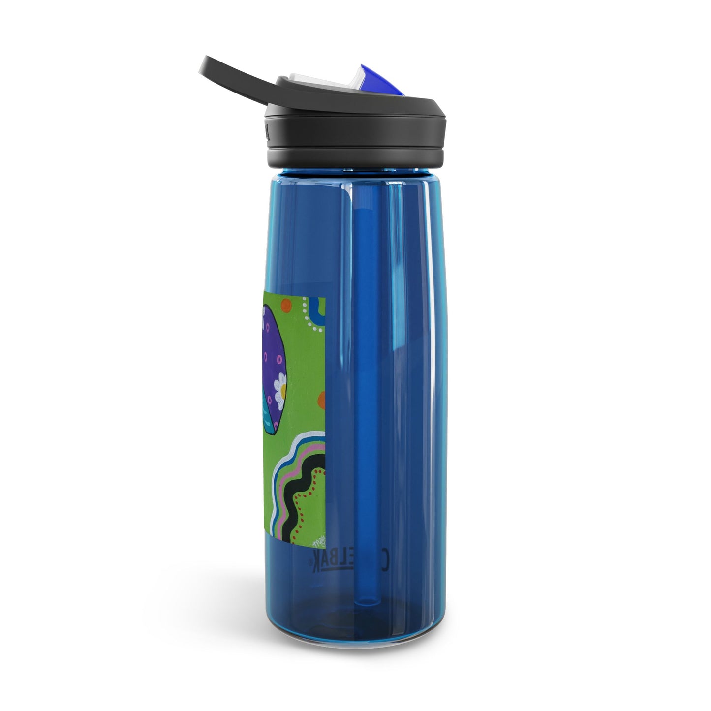 Marguerite Mushroom CamelBak Eddy® Water Bottle, 25oz (Peculiar Paintings Collection)
