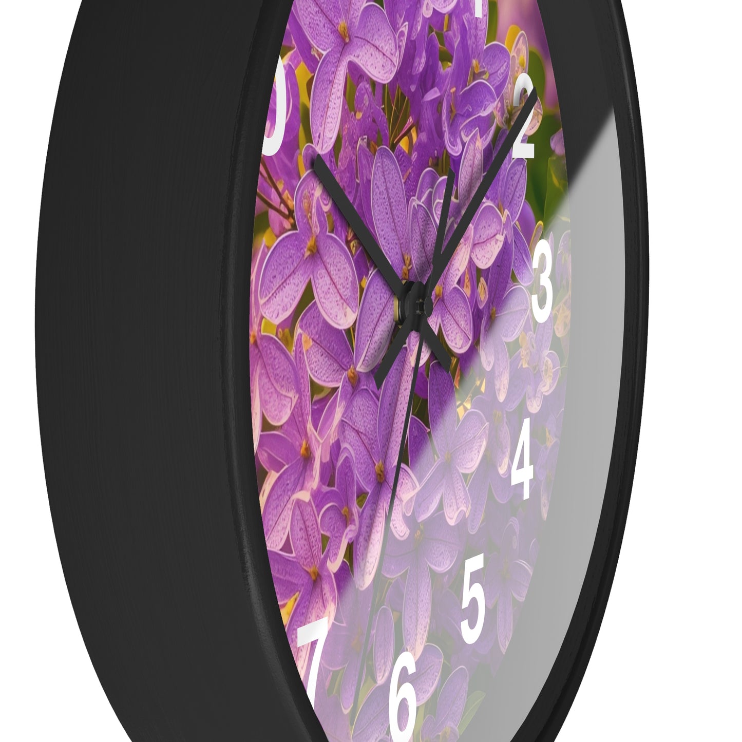 Purple Lilac Clock (SP Photography Collection)