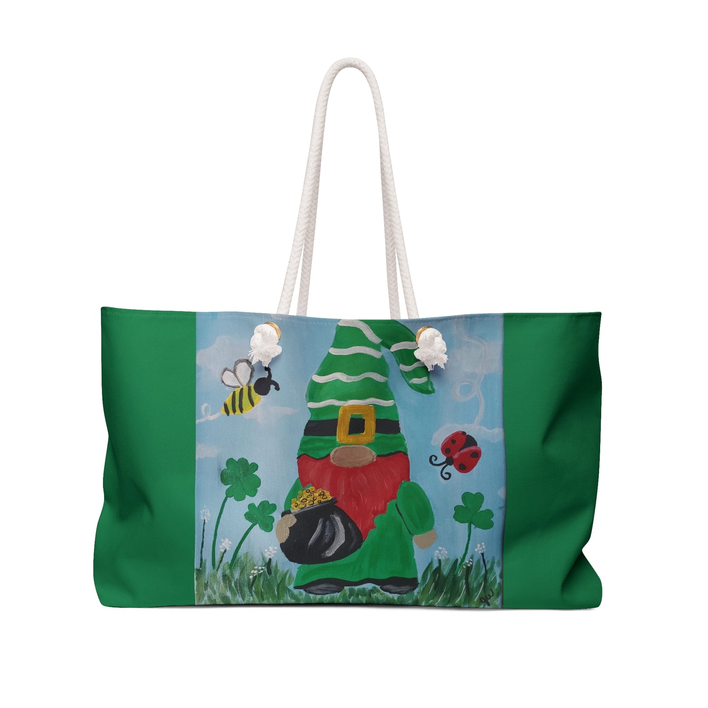 St. Patrick's Day Weekender Bag (Brookson Collection) GREEN