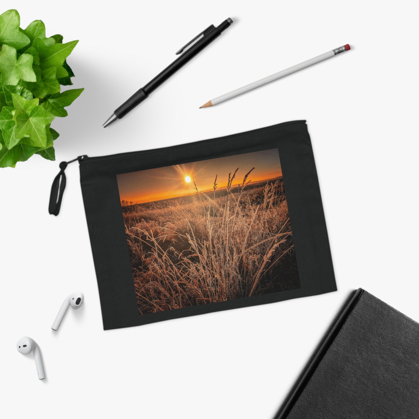 Wheat Pencil Case (SP Photography Collection) BLACK