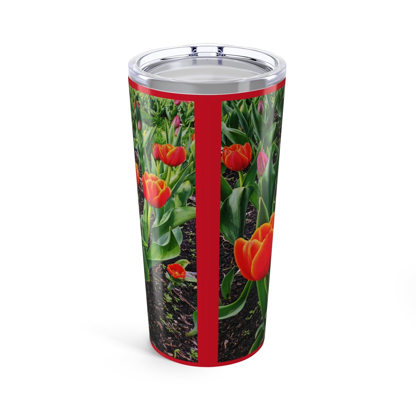 Red Tulips Tumbler 20oz (SP Photography Collection)