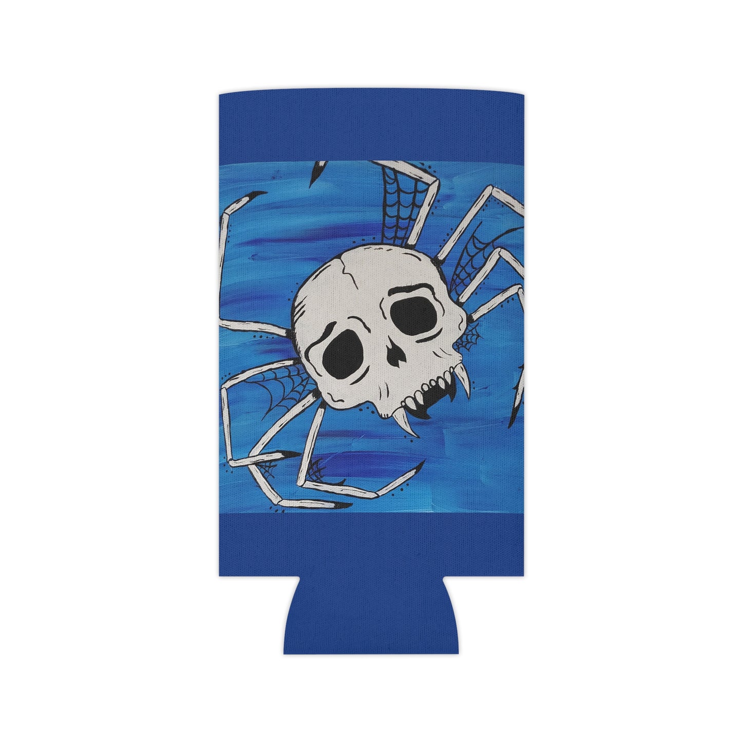 Mikey Slim Can Cooler Sleeve (Peculiar Paintings Collection) BLUE