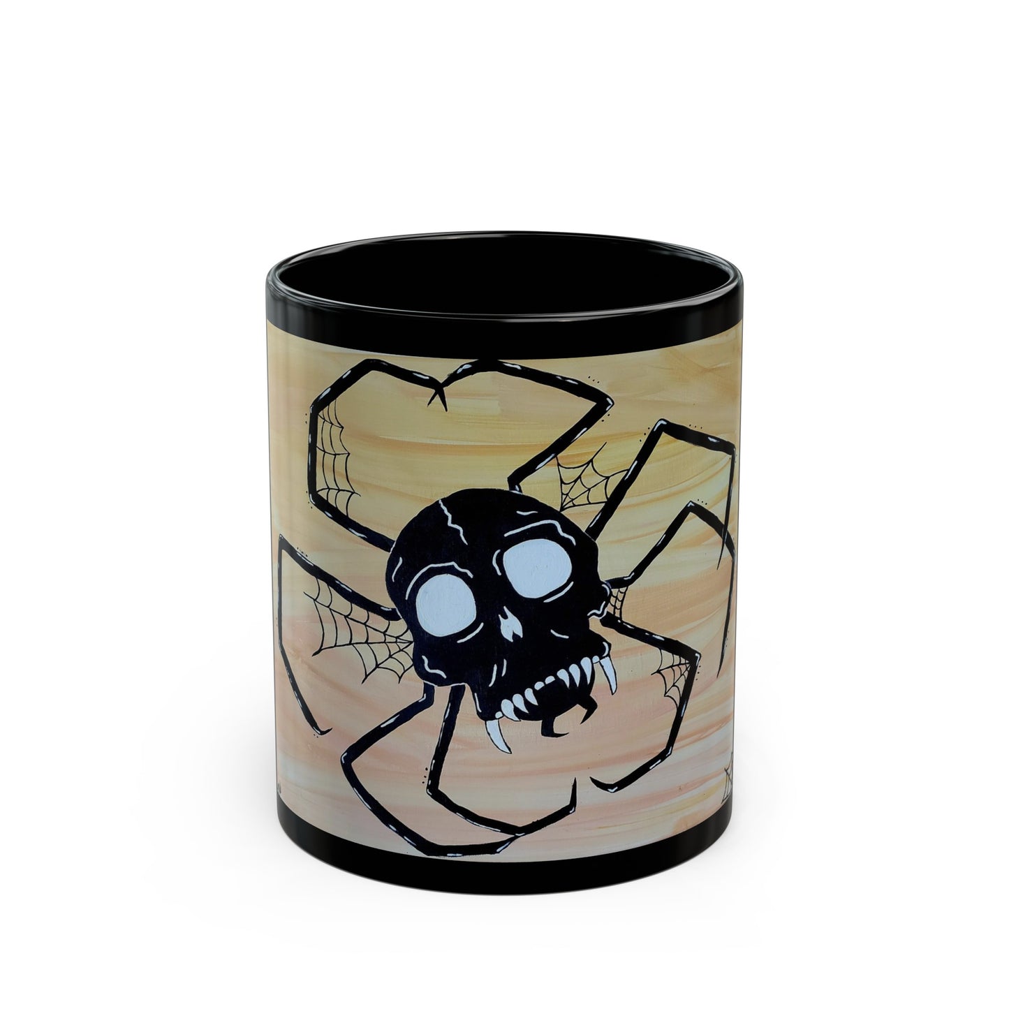 Spike 11oz Black Mug (Peculiar Paintings Collections)