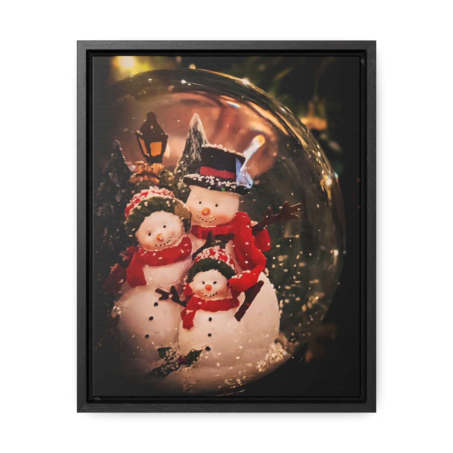 Snow Globe Canvas Wraps, Vertical Frame (SP Photography Collection)