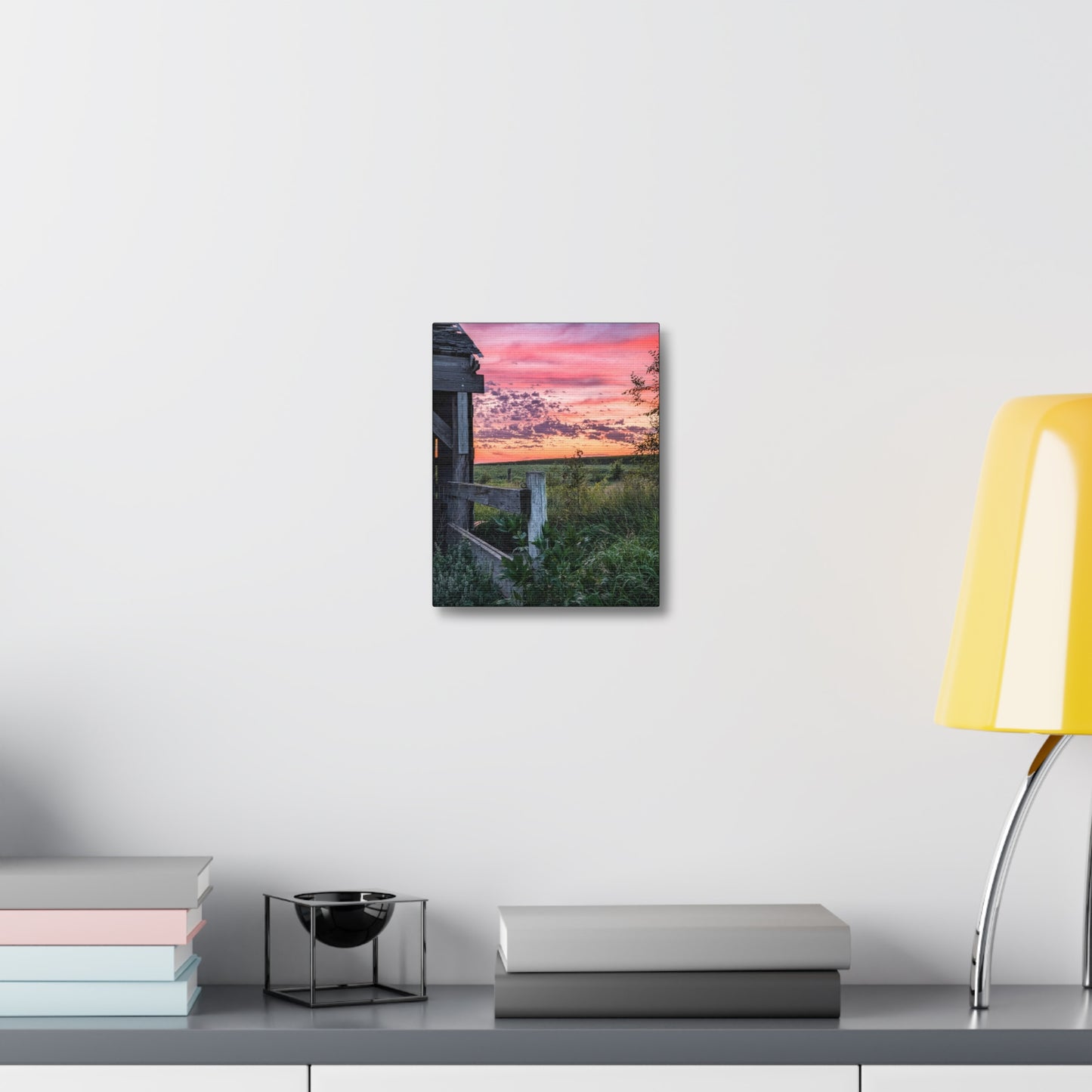 Pink Sky Stretched Canvas (SP Photography Collection)