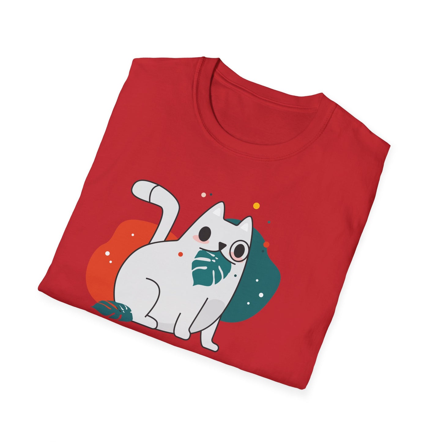 Cat Unisex Soft-style T-Shirt (B & J Collections)