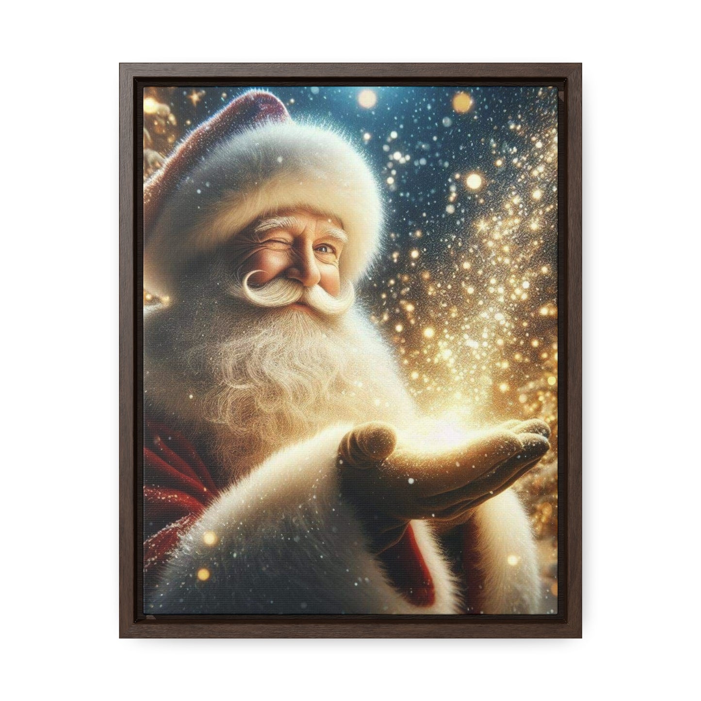 Santa Magic Canvas Wraps, Vertical Frame (ai B & J Collections)