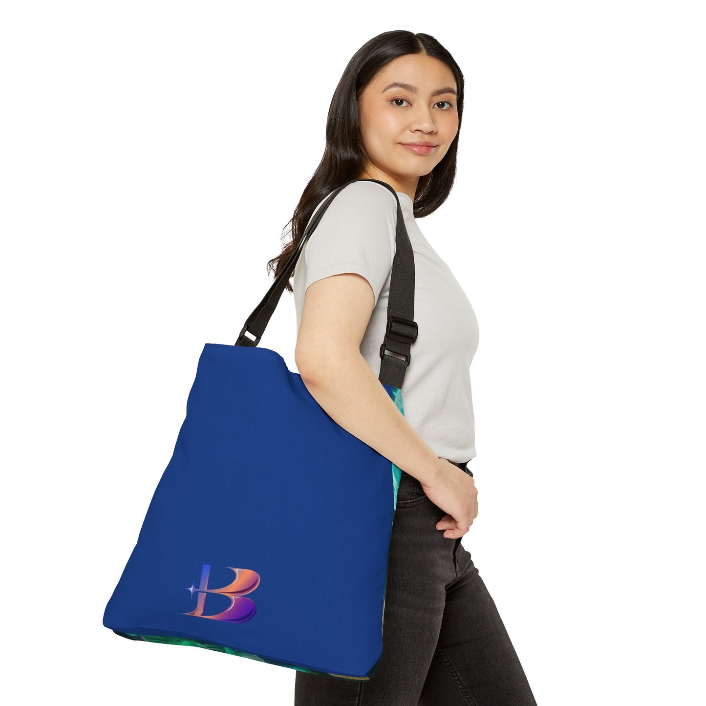 Jellyfish Adjustable Tote Bag (SP Photography Collection) NAVY