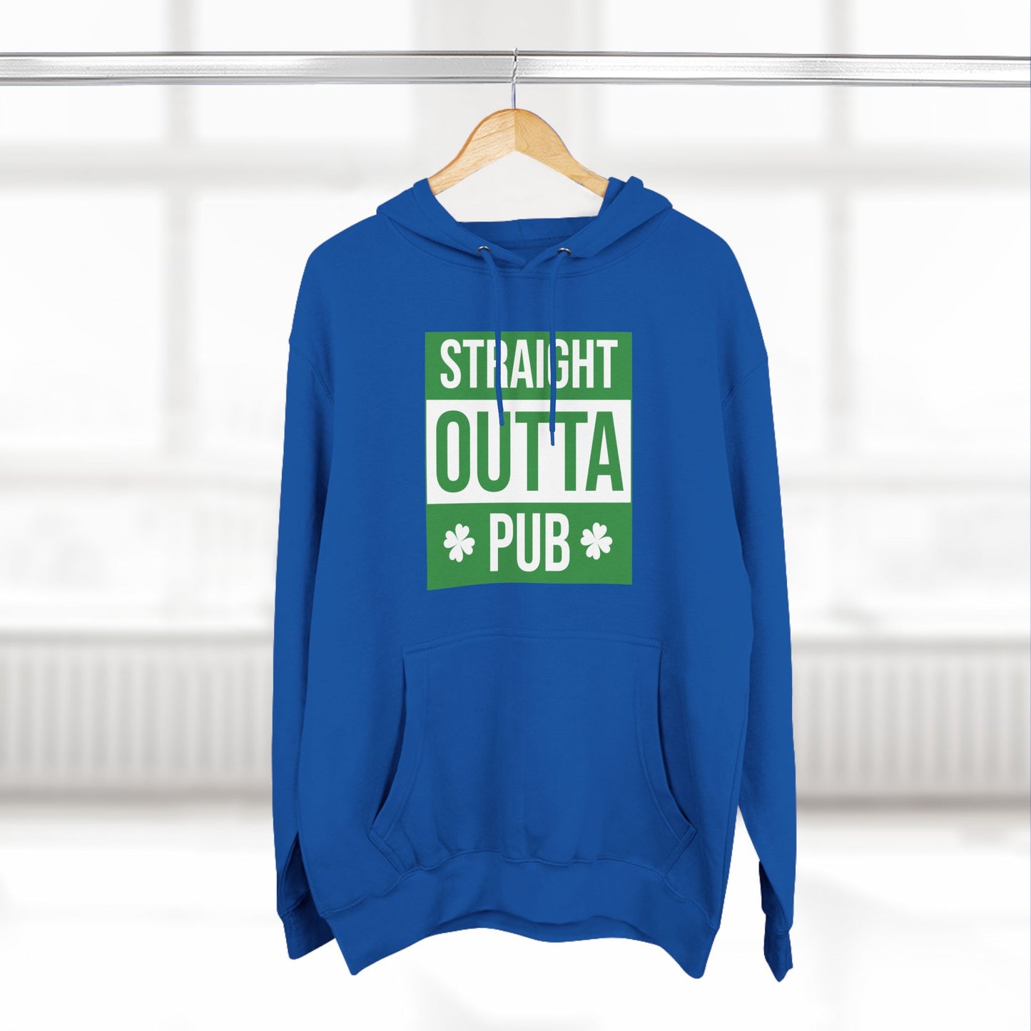 Pub Three-Panel Fleece Hoodie ( B & J Collections)