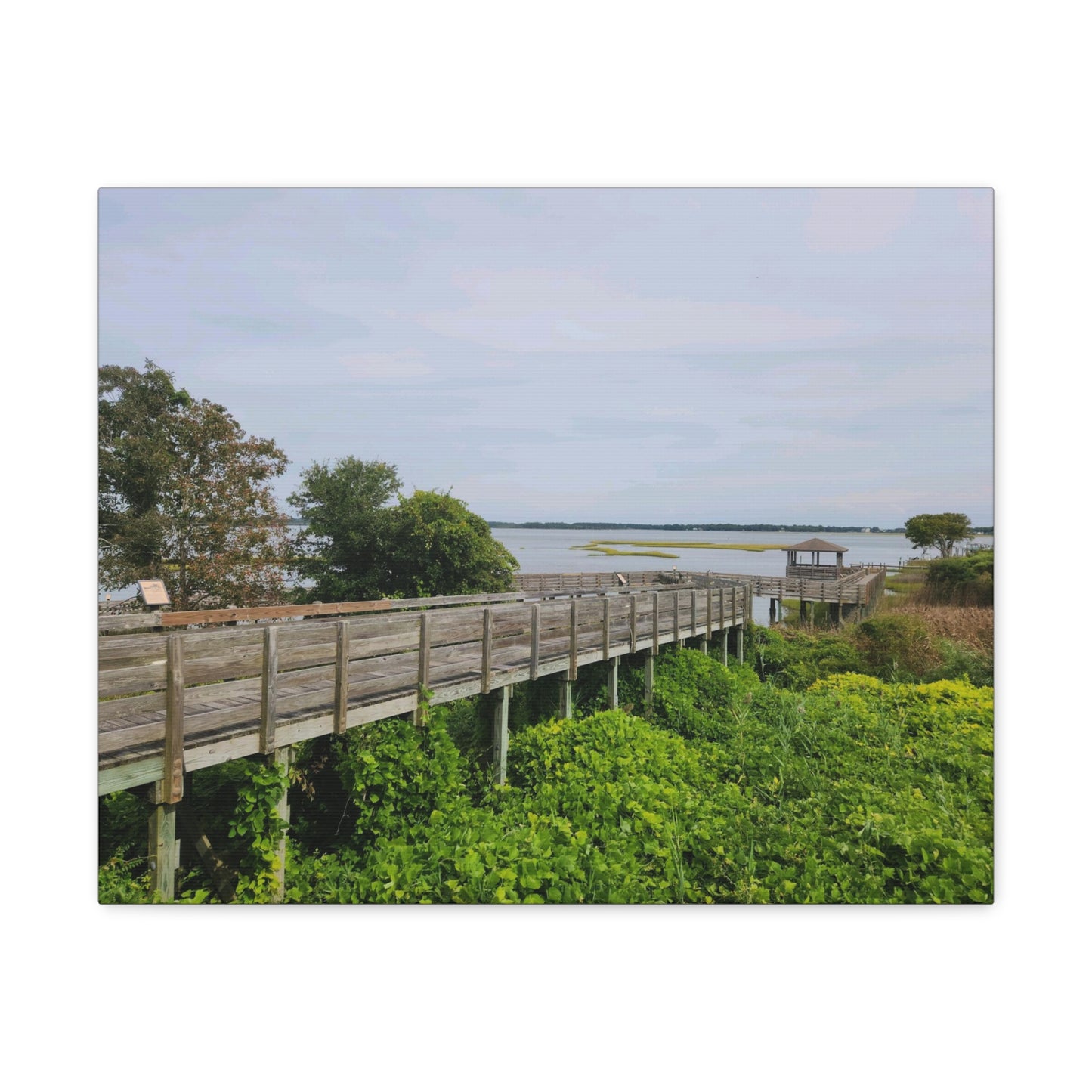 North Carolina Pier Gallery Canvas Wrap (B & J Collections)