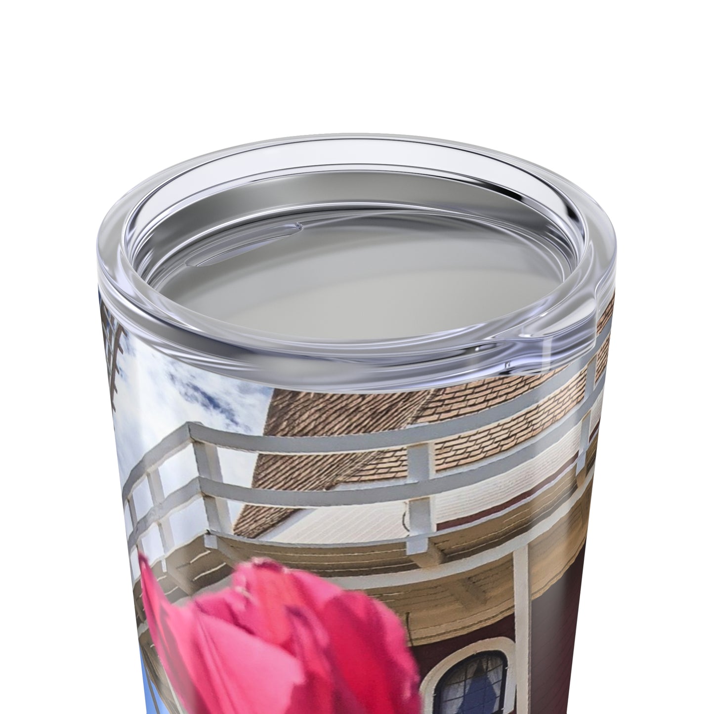 Windmill Pink Tulips Tumbler 20oz (SP Photography Collection)