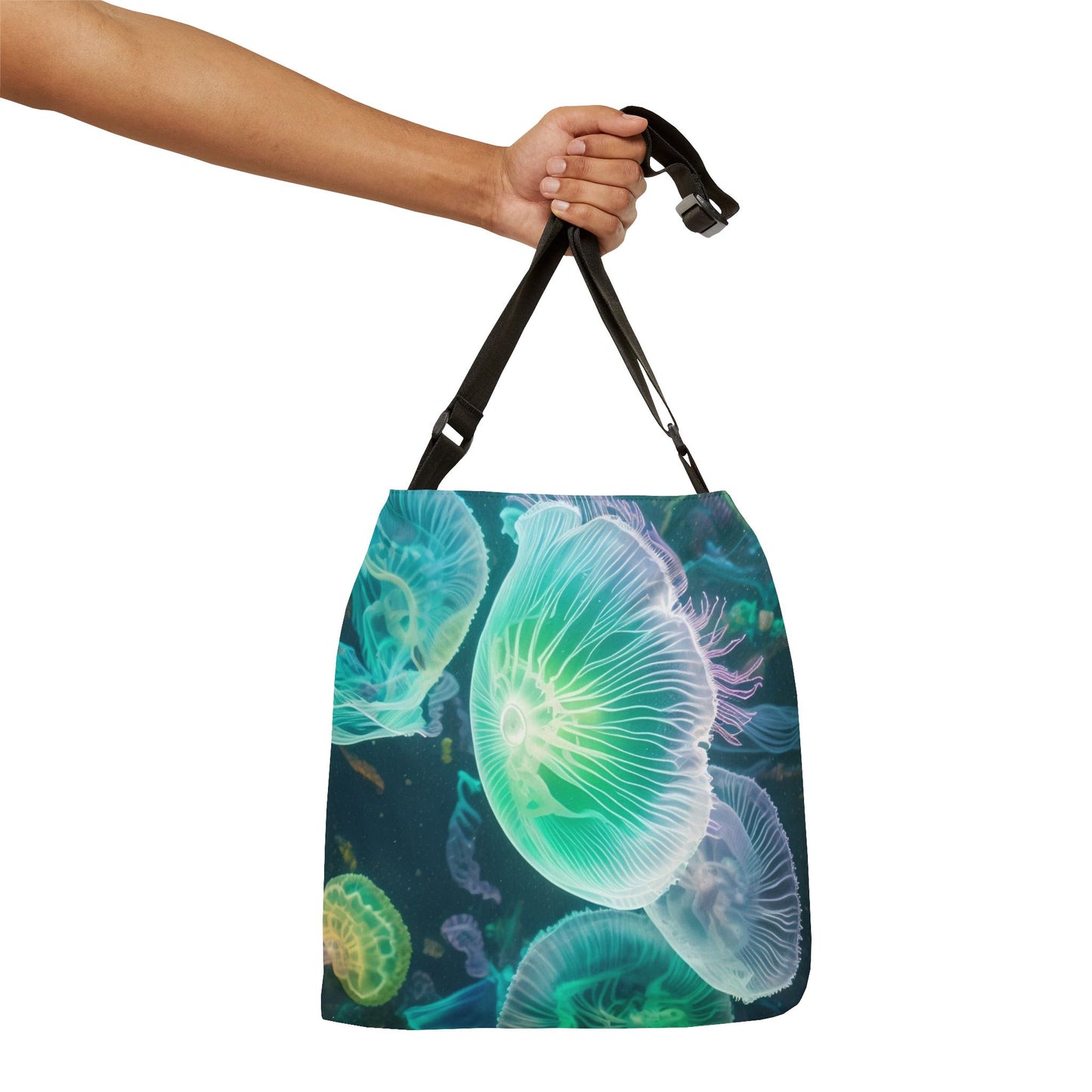 Jellyfish Adjustable Tote Bag (SP Photography Collection) GREEN
