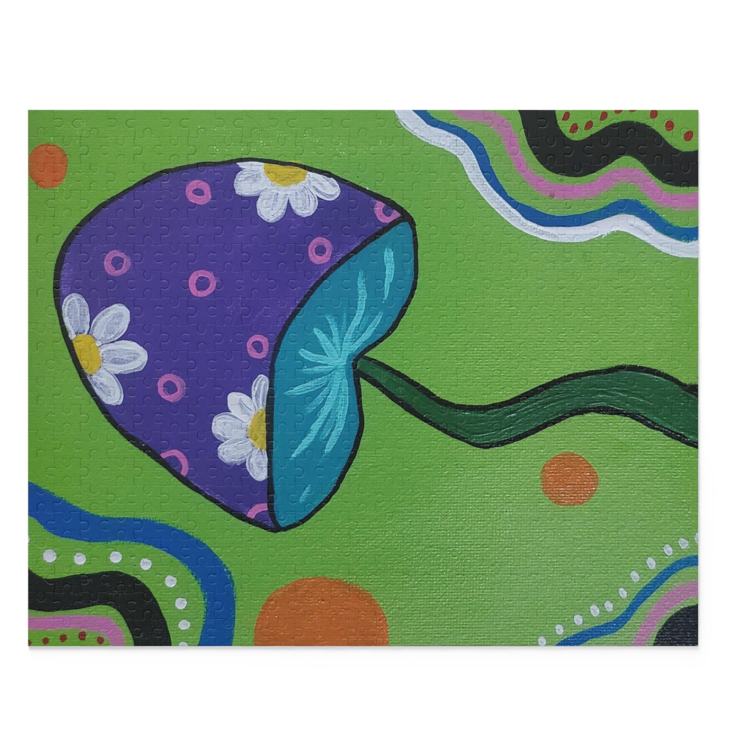 Marguerite Mushroom Puzzle (Peculiar Paintings Collection 120, 252, 500-Piece)