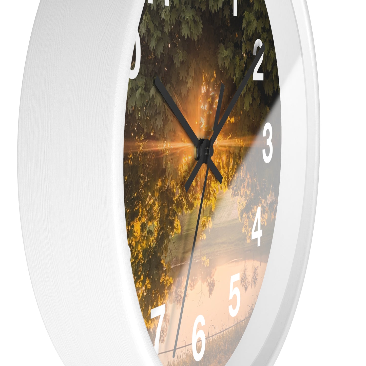 Sunset Pond Clock (SP Photography Collection)