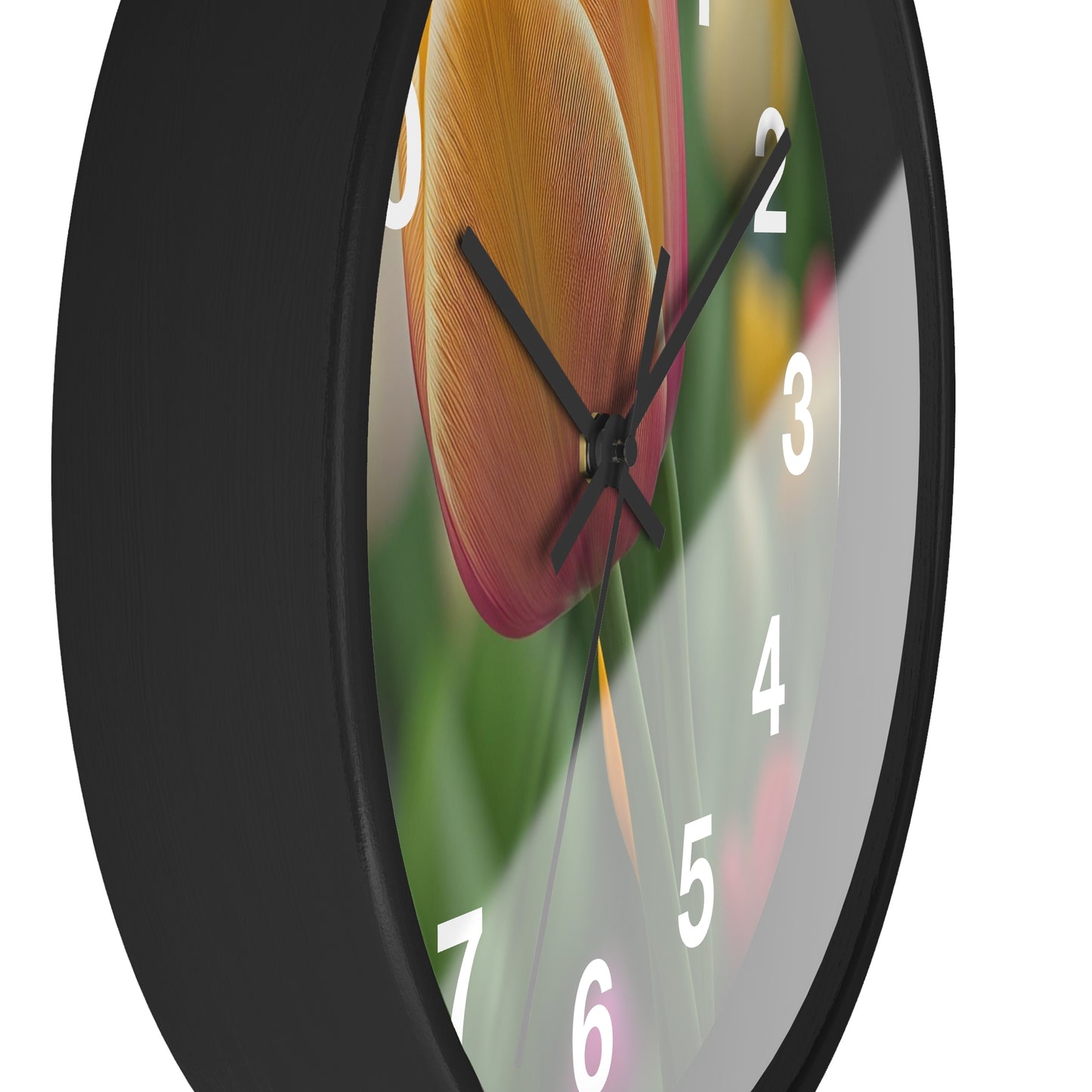 Orange Tulip Wall Clock (SP Photography Collection)