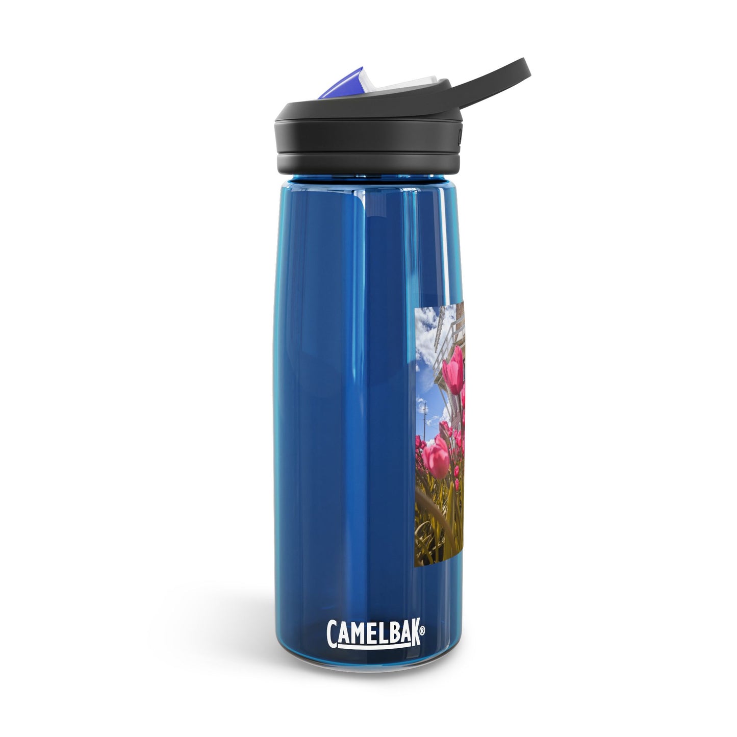 Windmill Pink Tulip CamelBak Eddy® Water Bottle, 25oz (SP Photography Collection)