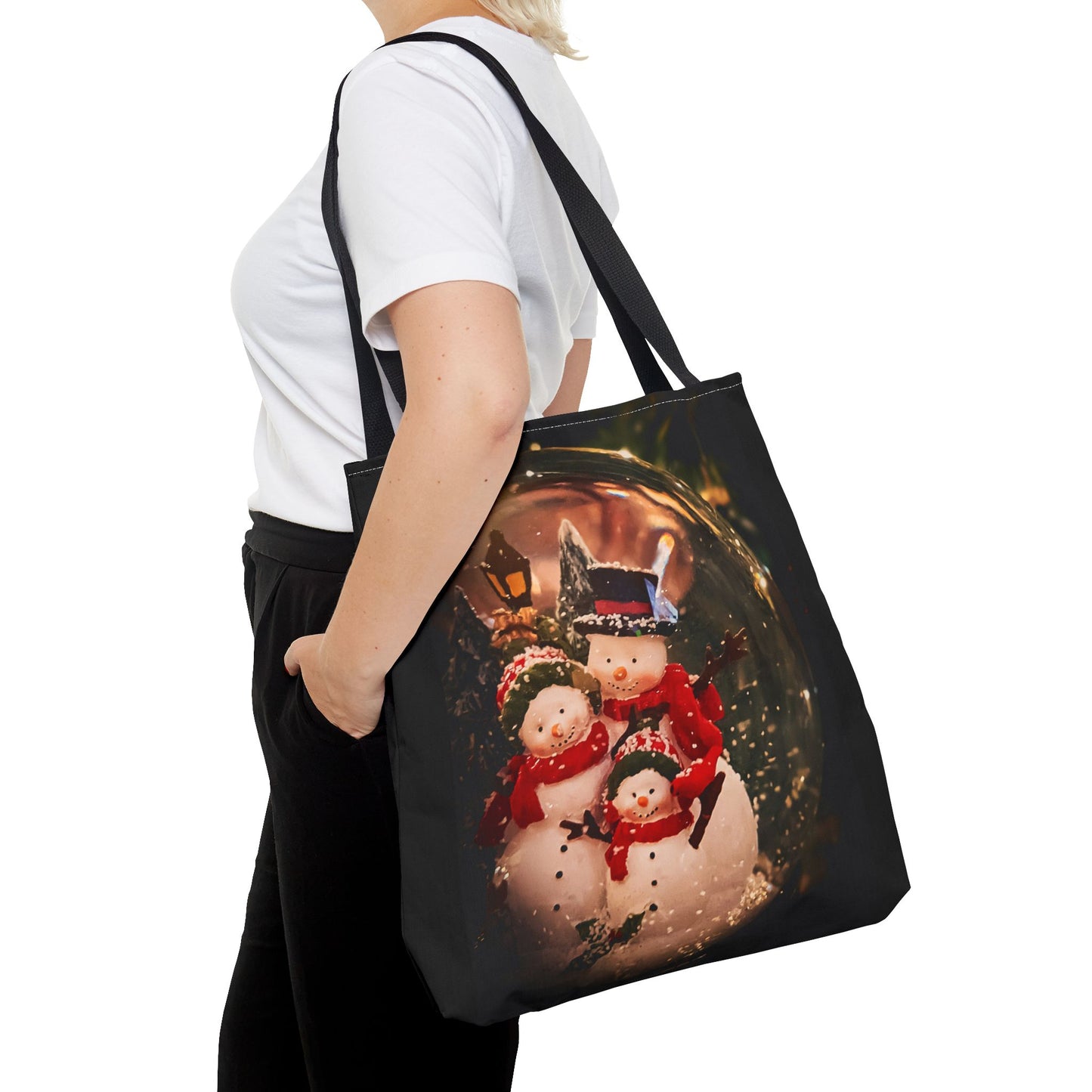 Snow Globe Tote Bag (SP Photography Collection) BLACK
