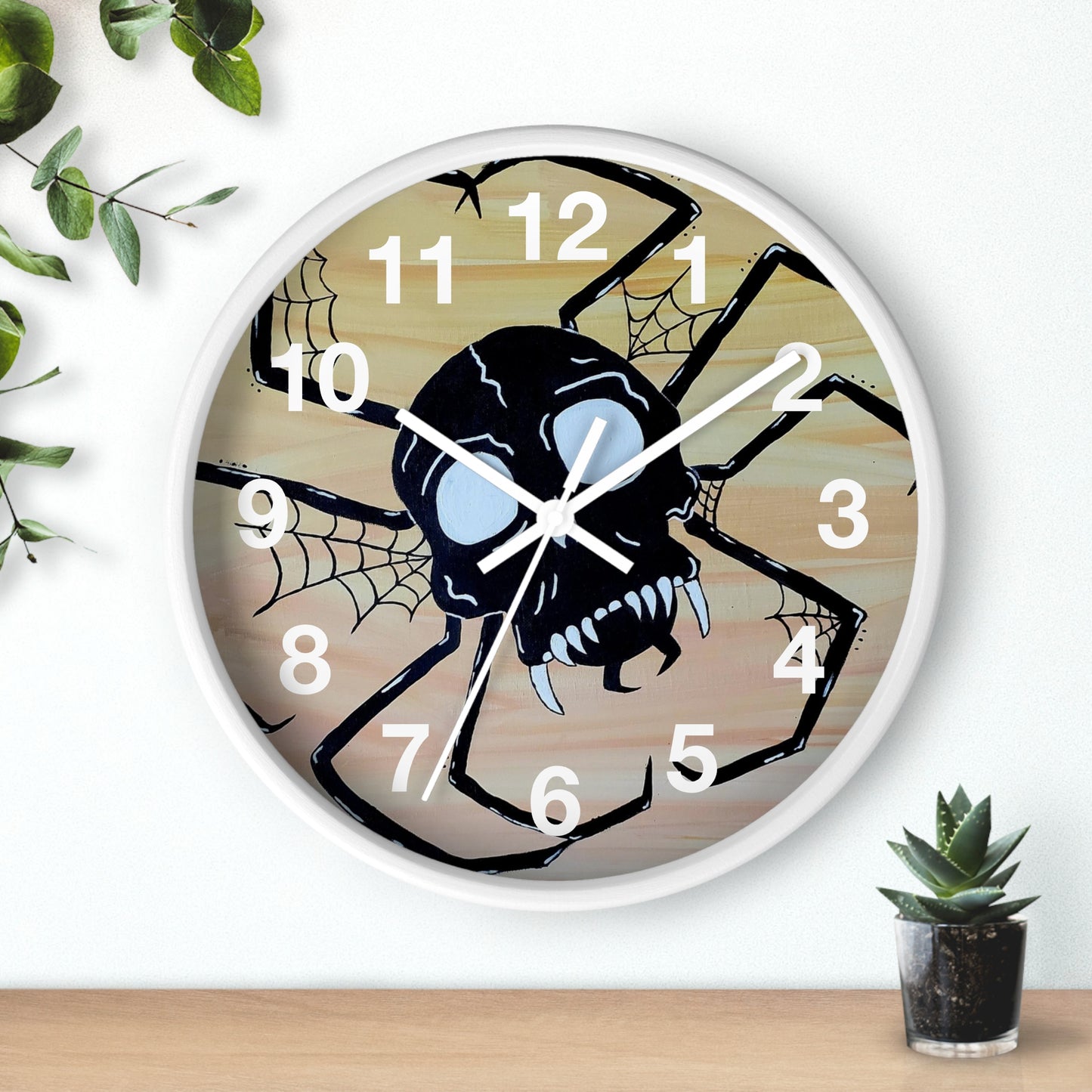 Spike Wall Clock (Peculiar Paintings Collection)