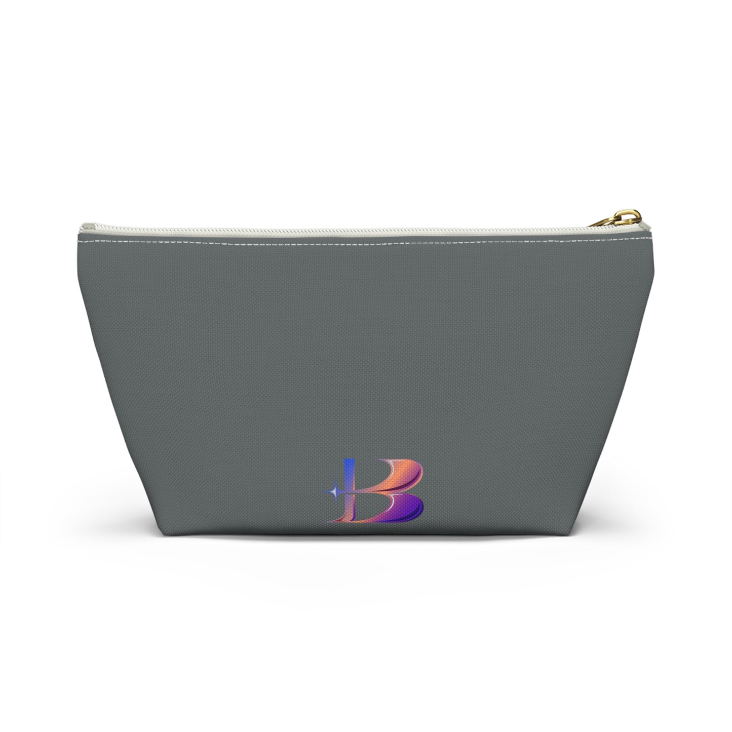 Hummingbird Accessory Pouch w T-bottom (aiB & J Collections) GRAY