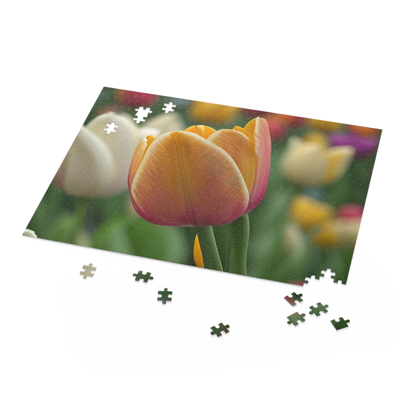 Orange Tulip Puzzle (SP Photography Collection 120, 252, 500-Piece)