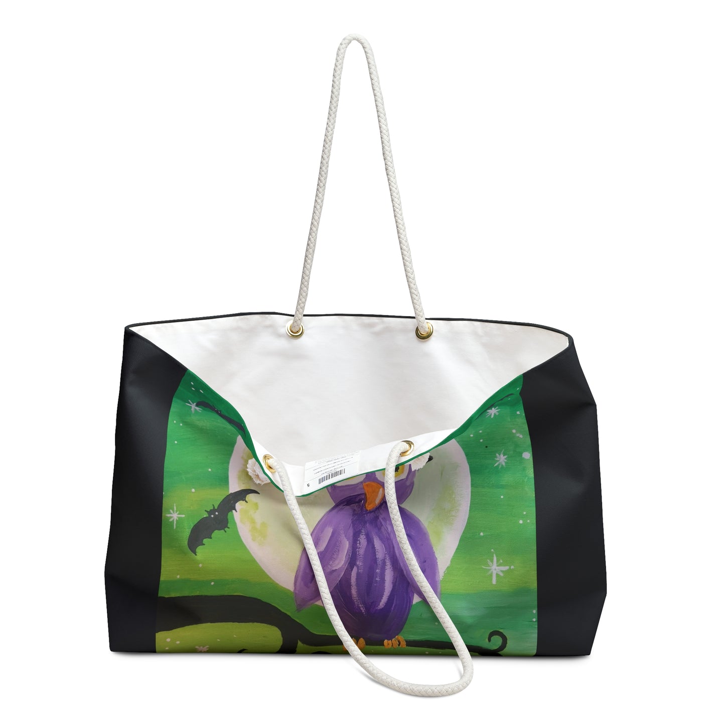 Night Owl Weekender Bag (Brookson Collection) BLACK