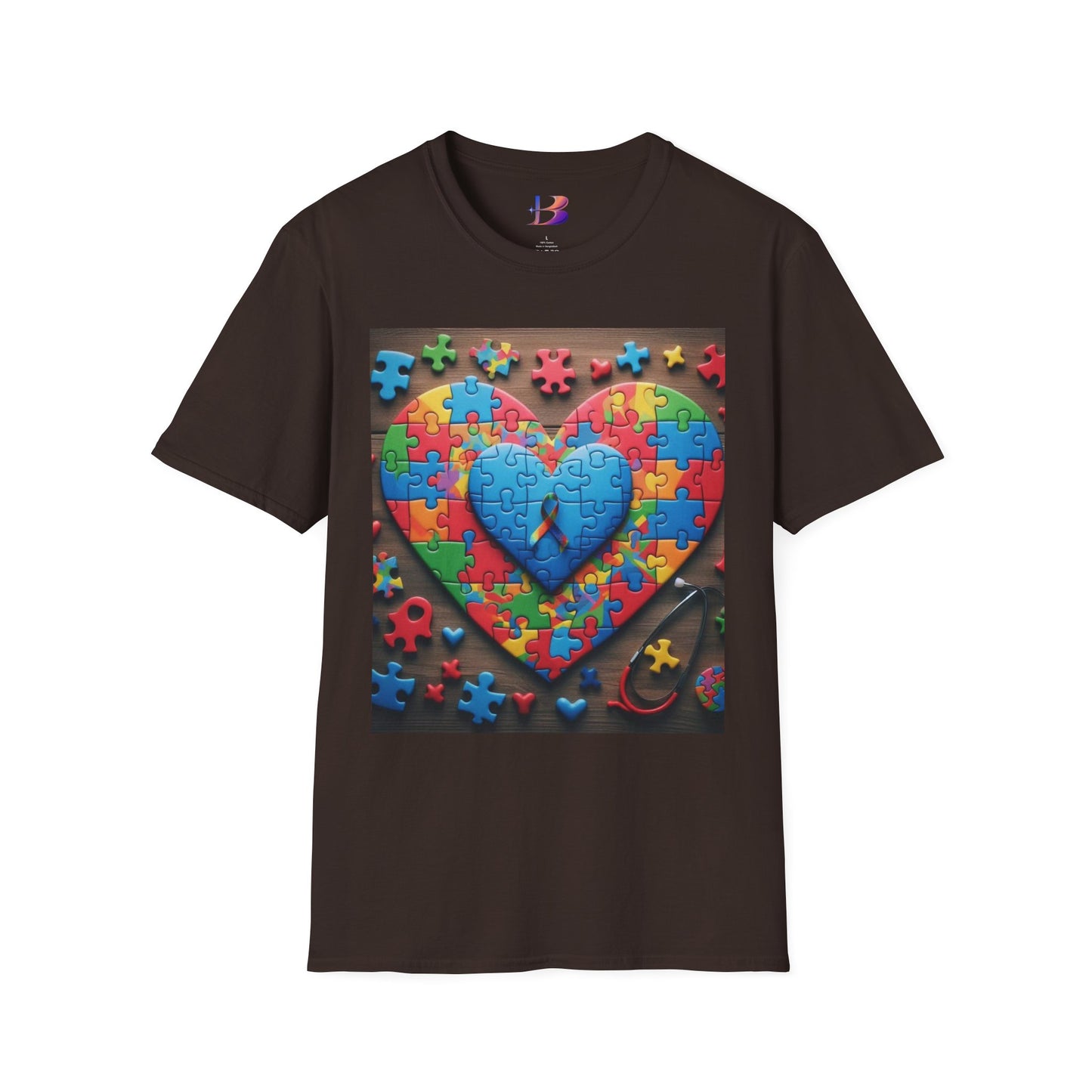 Autism Unisex Softstyle T-Shirt (aiB & J Collections)(MULTIPLE COLORS)