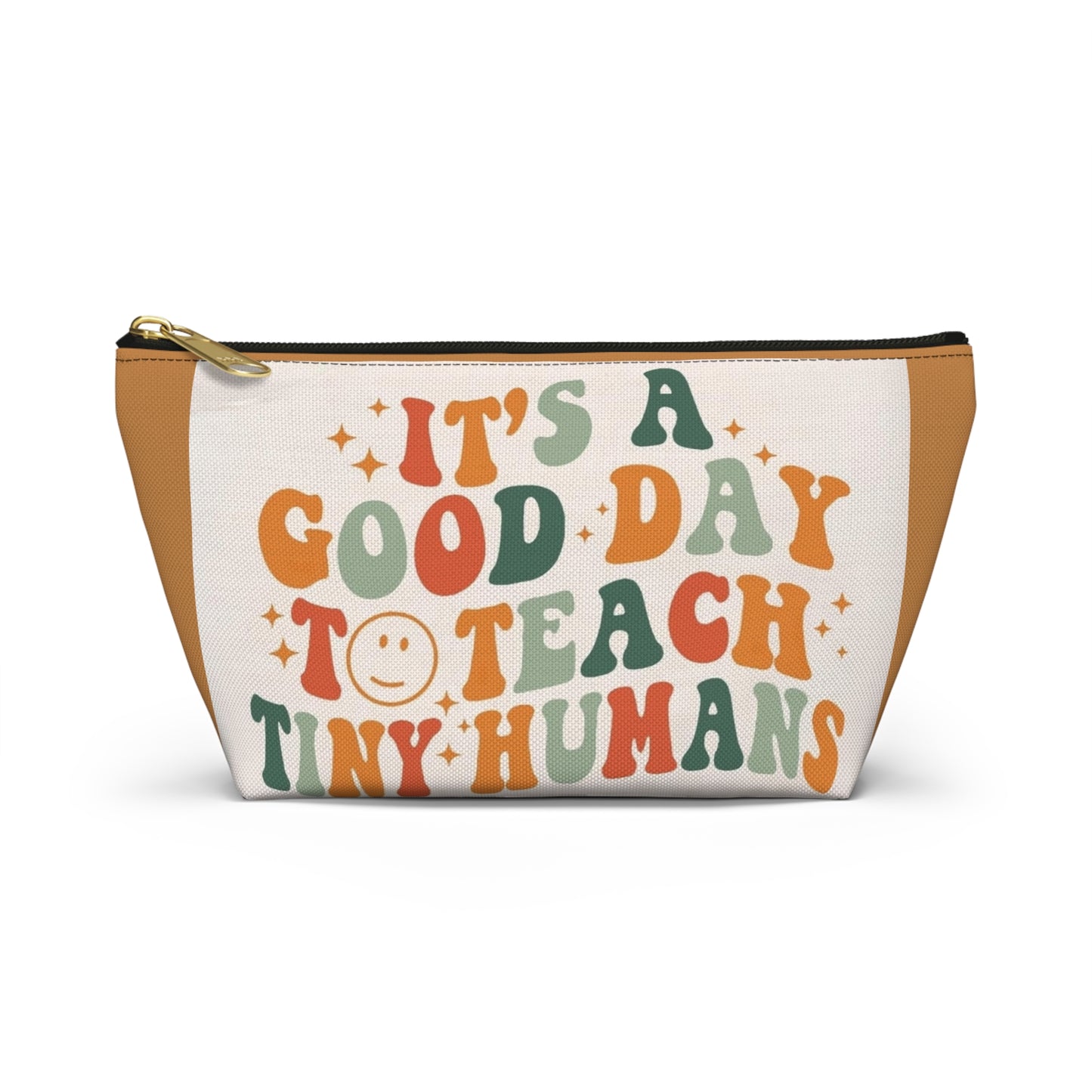 Teacher Pouch w T-bottom (aiB & J Collections) BROWN