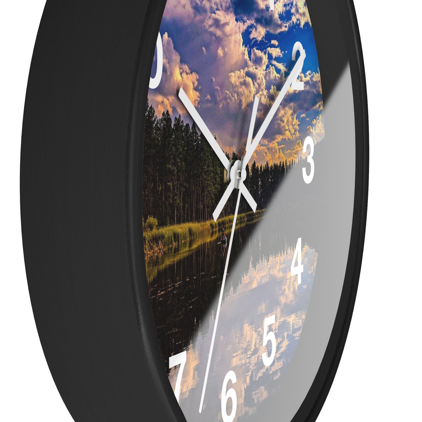 The Lake Wall Clock (SP Photography Collection)