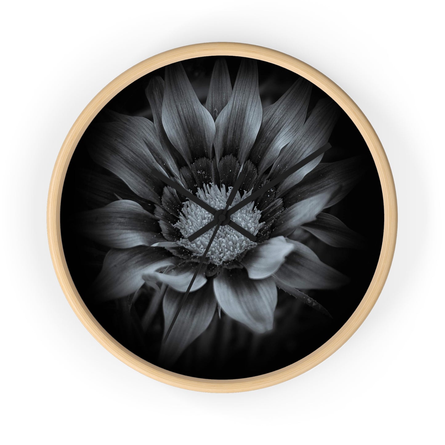Midnight Bloom Wall Clock (SP Photography Collection)