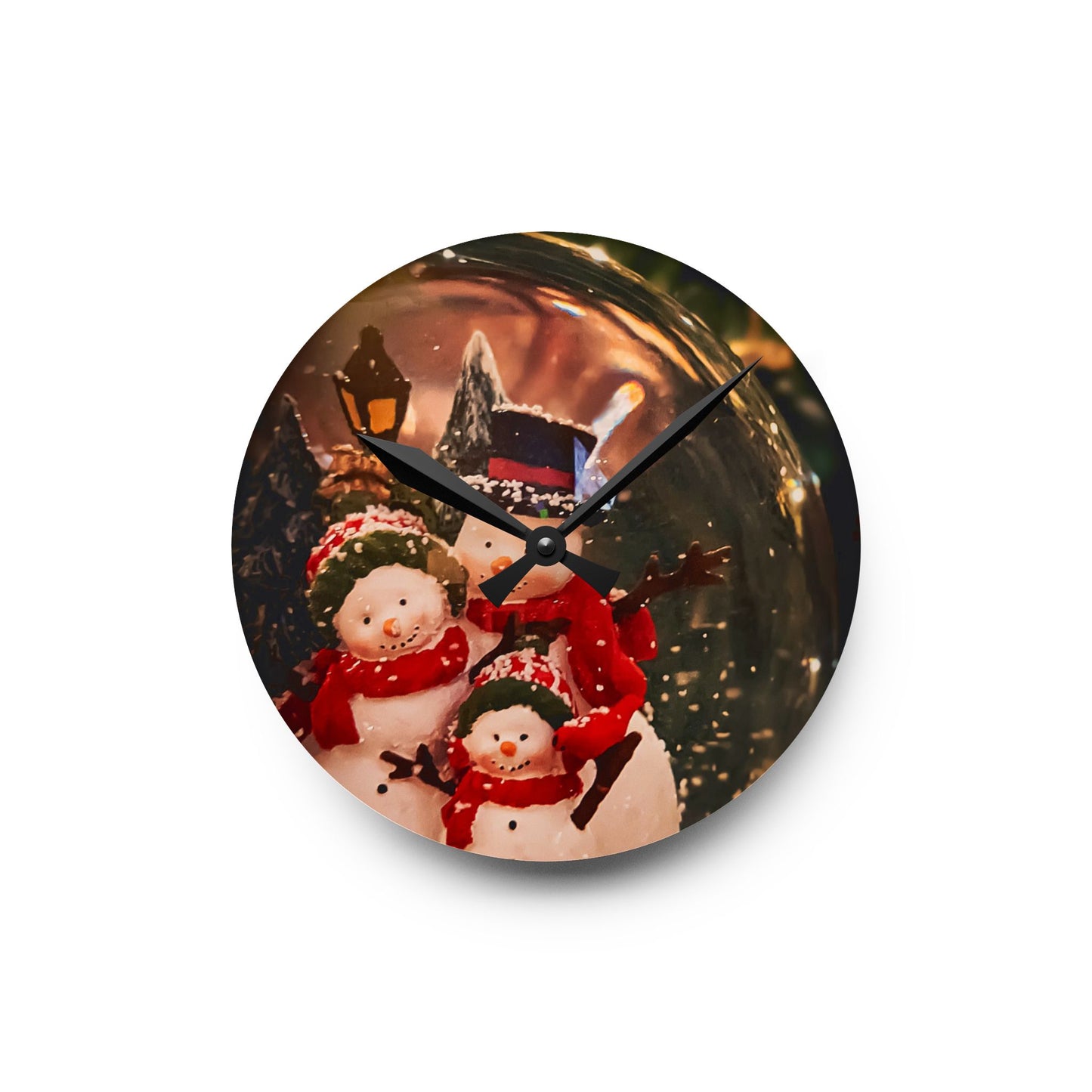 Snow Globe Wall Clock (SP Photography Collection)