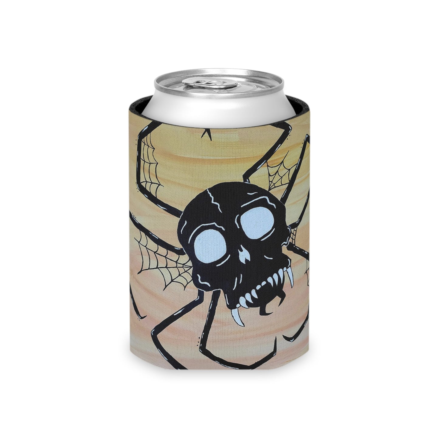 Spike Can Regular Cooler Sleeve (Peculiar Paintings Collection) BLACK