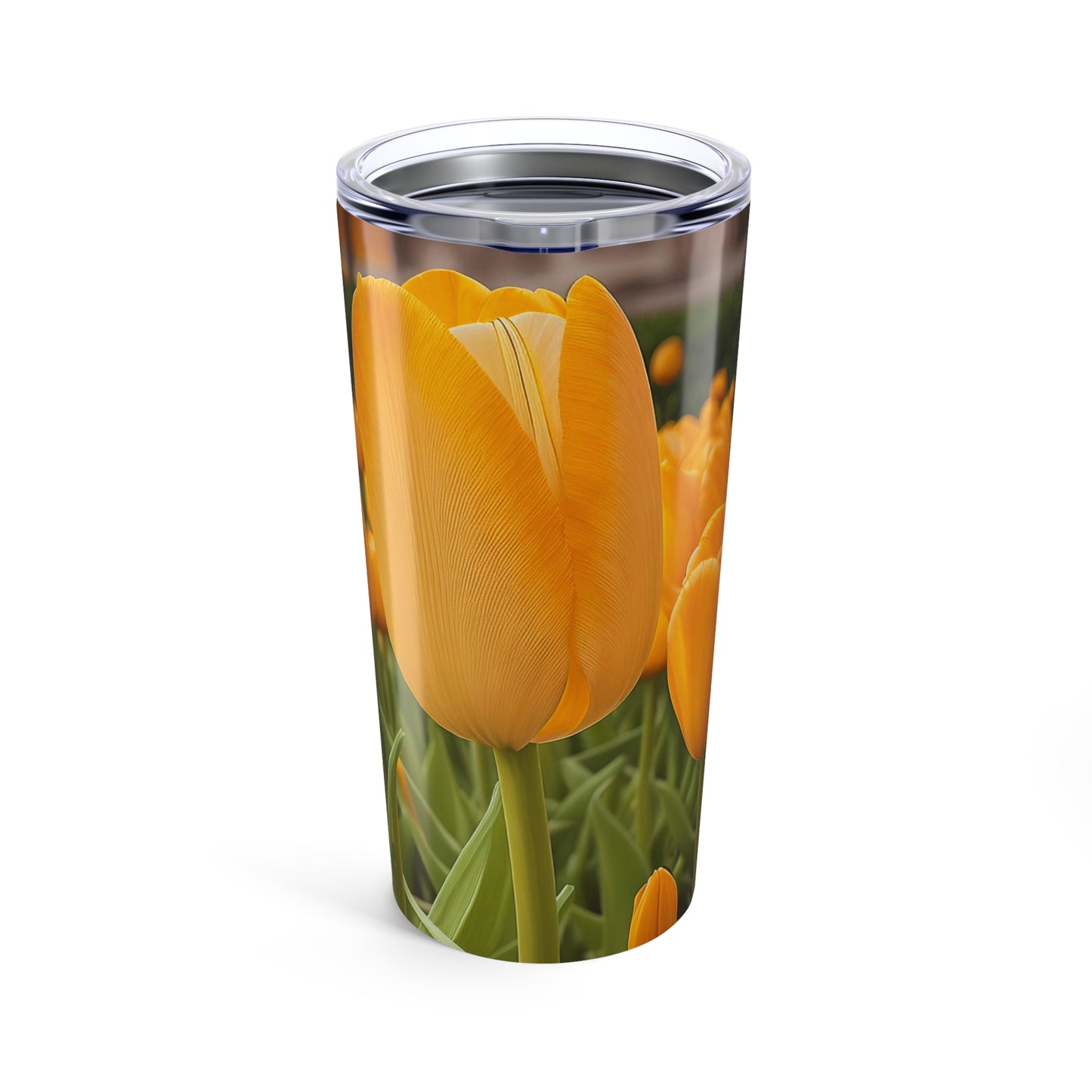 Yellow Tulip Tumbler 20oz (SP Photography Collection)