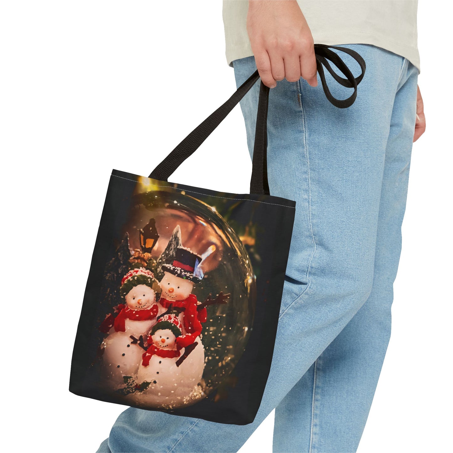 Snow Globe Tote Bag (SP Photography Collection) BLACK