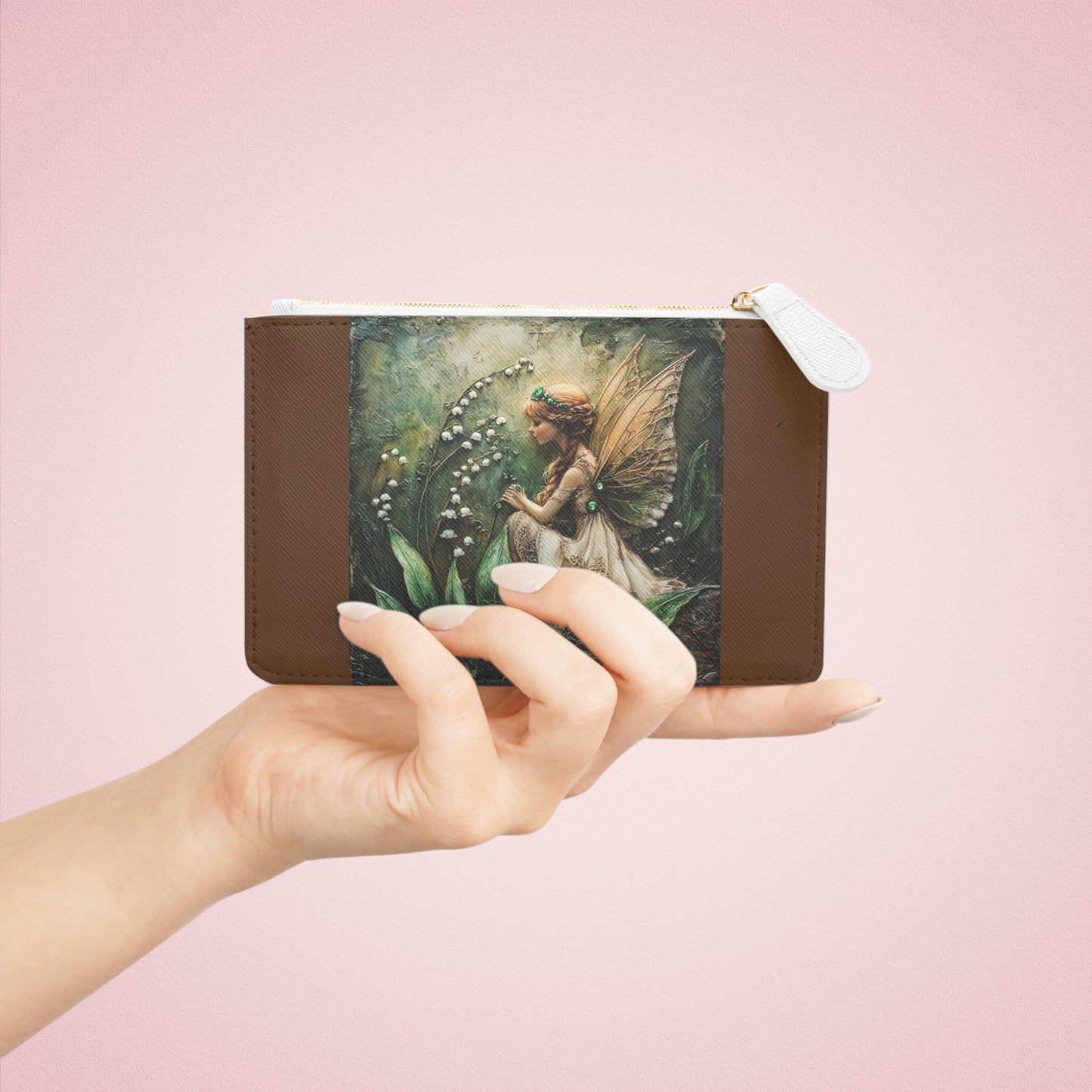 Lily Fairy Mini Clutch Bag (aiB & J Collections) BROWN