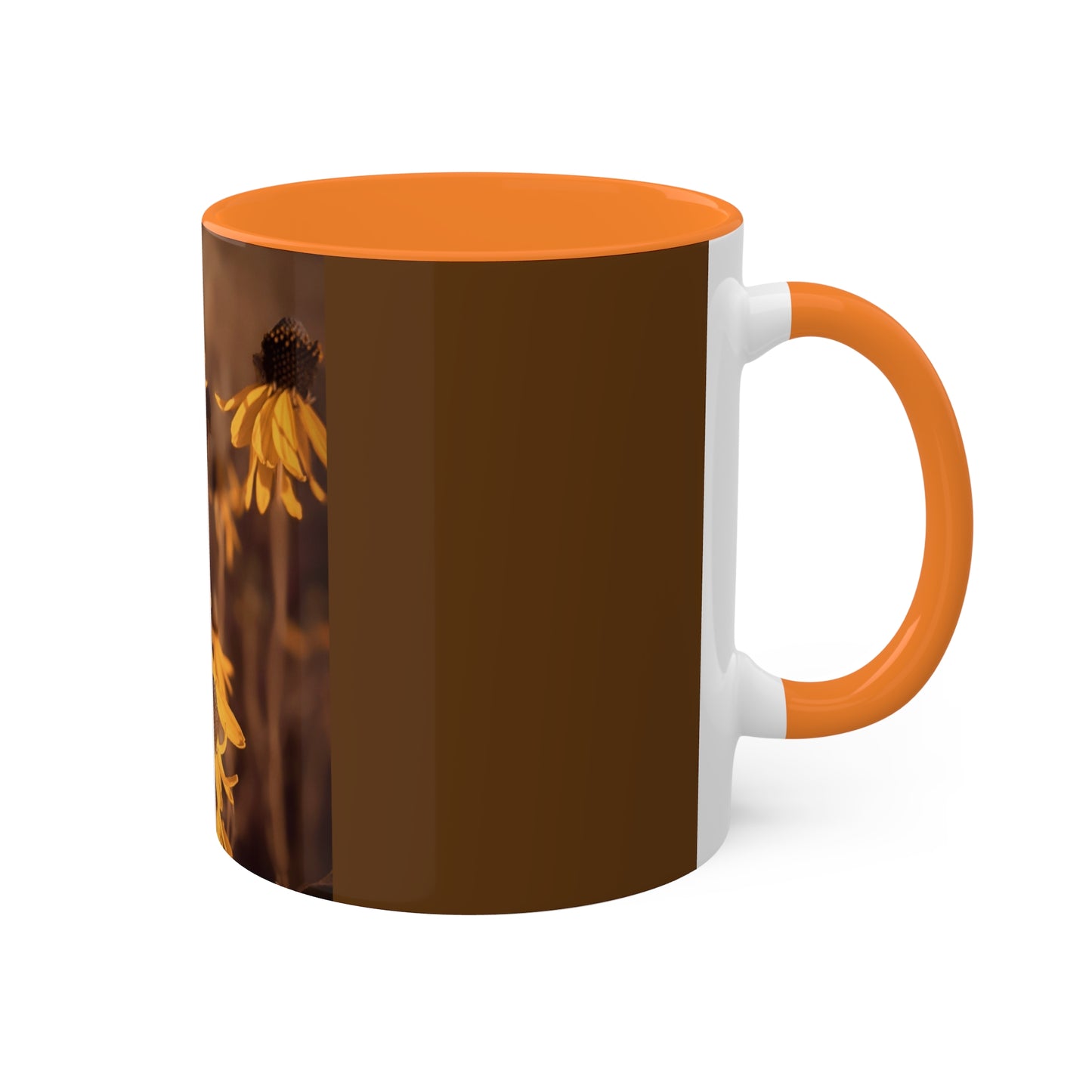 Coneflower Mug, 11oz (SP Photography Collection) ORANGE