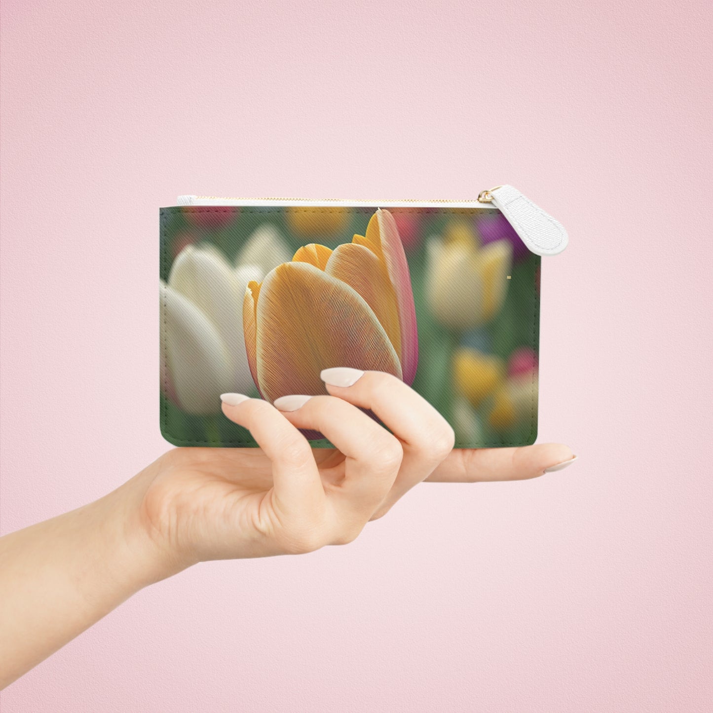 Orange Tulip Mini Clutch Bag (SP Photography Collection) ORANGE