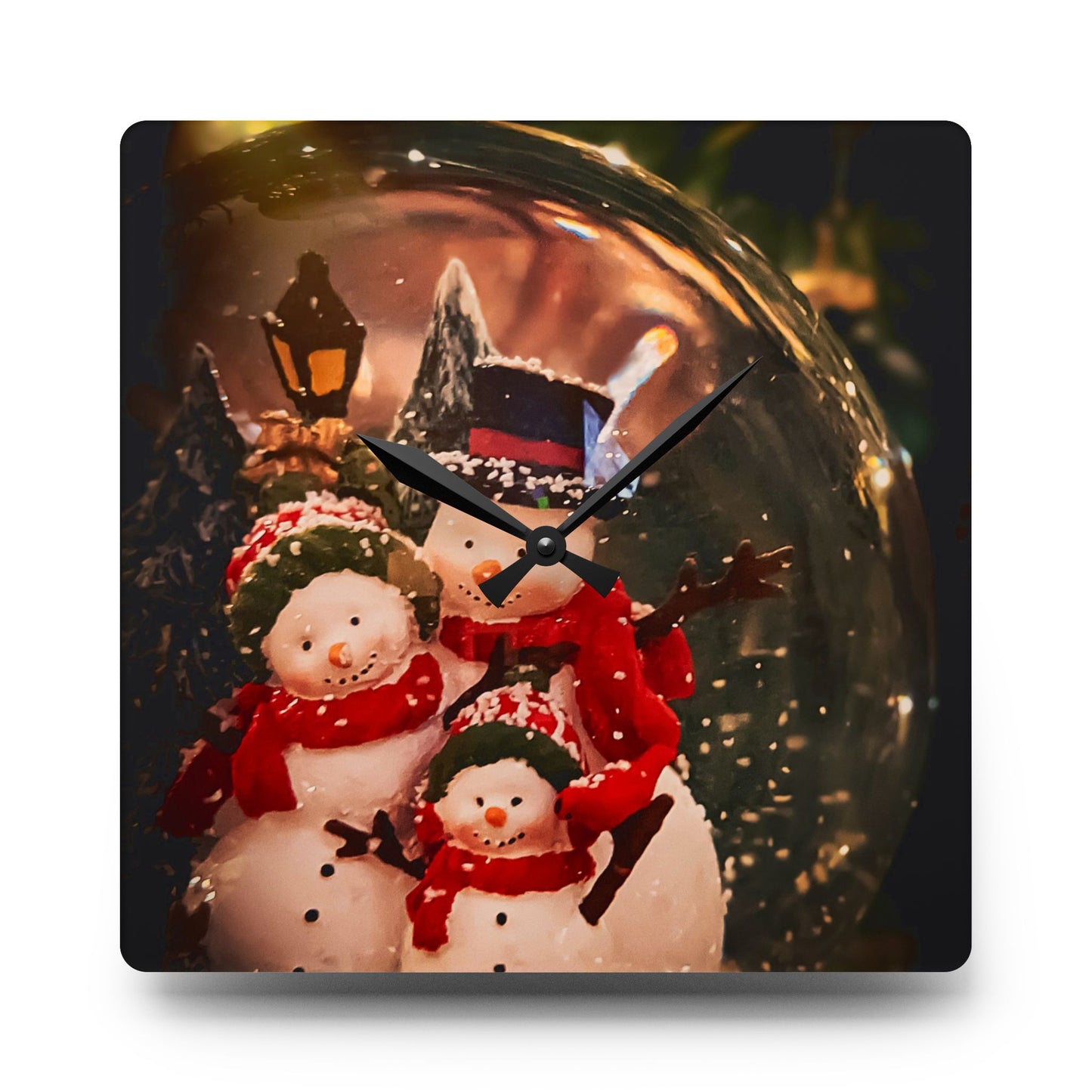 Snow Globe Wall Clock (SP Photography Collection)